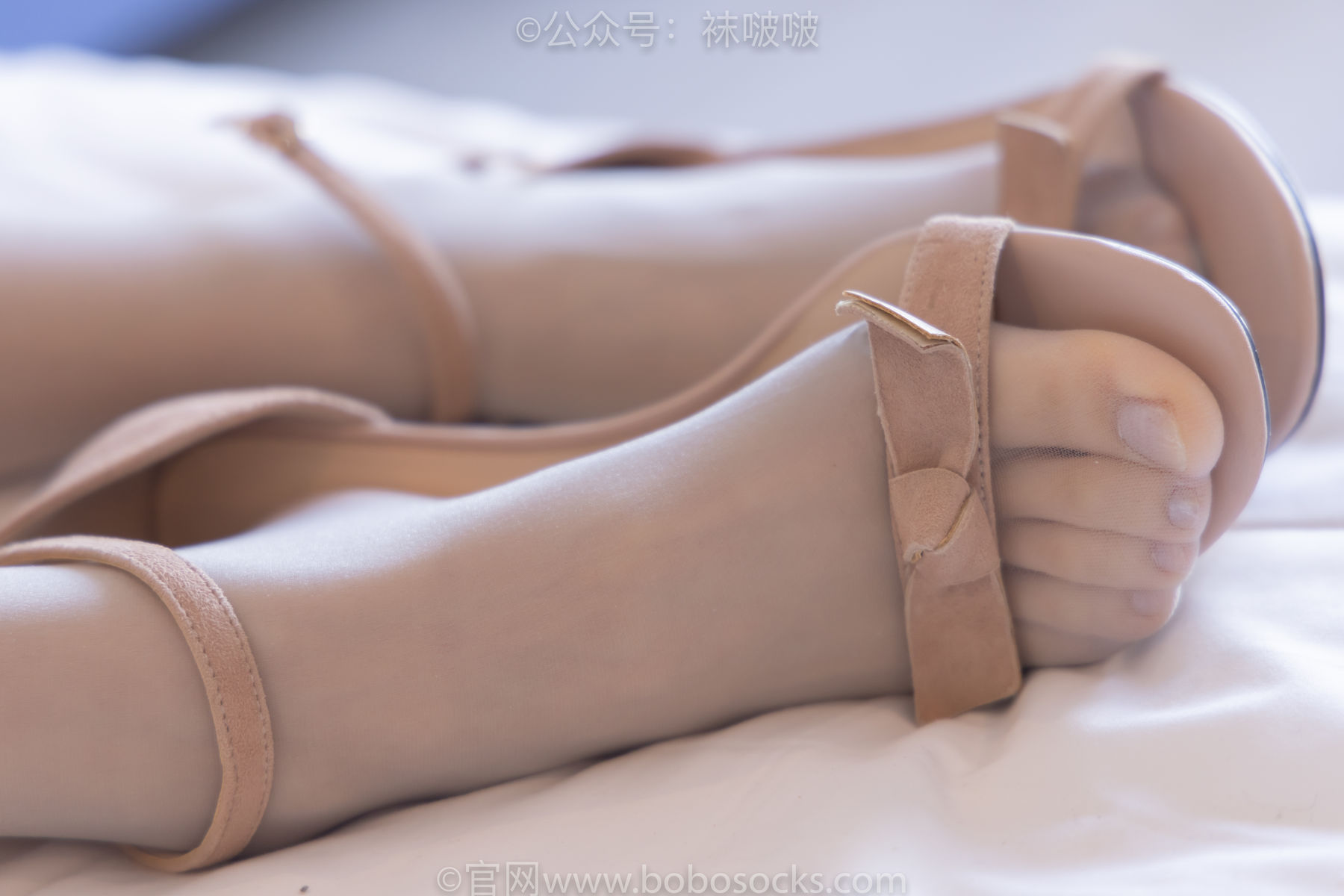 BoBoSocks袜啵啵 No.083 稚予-高跟鞋、凉鞋、白丝、裸足涂白色指甲油剧情