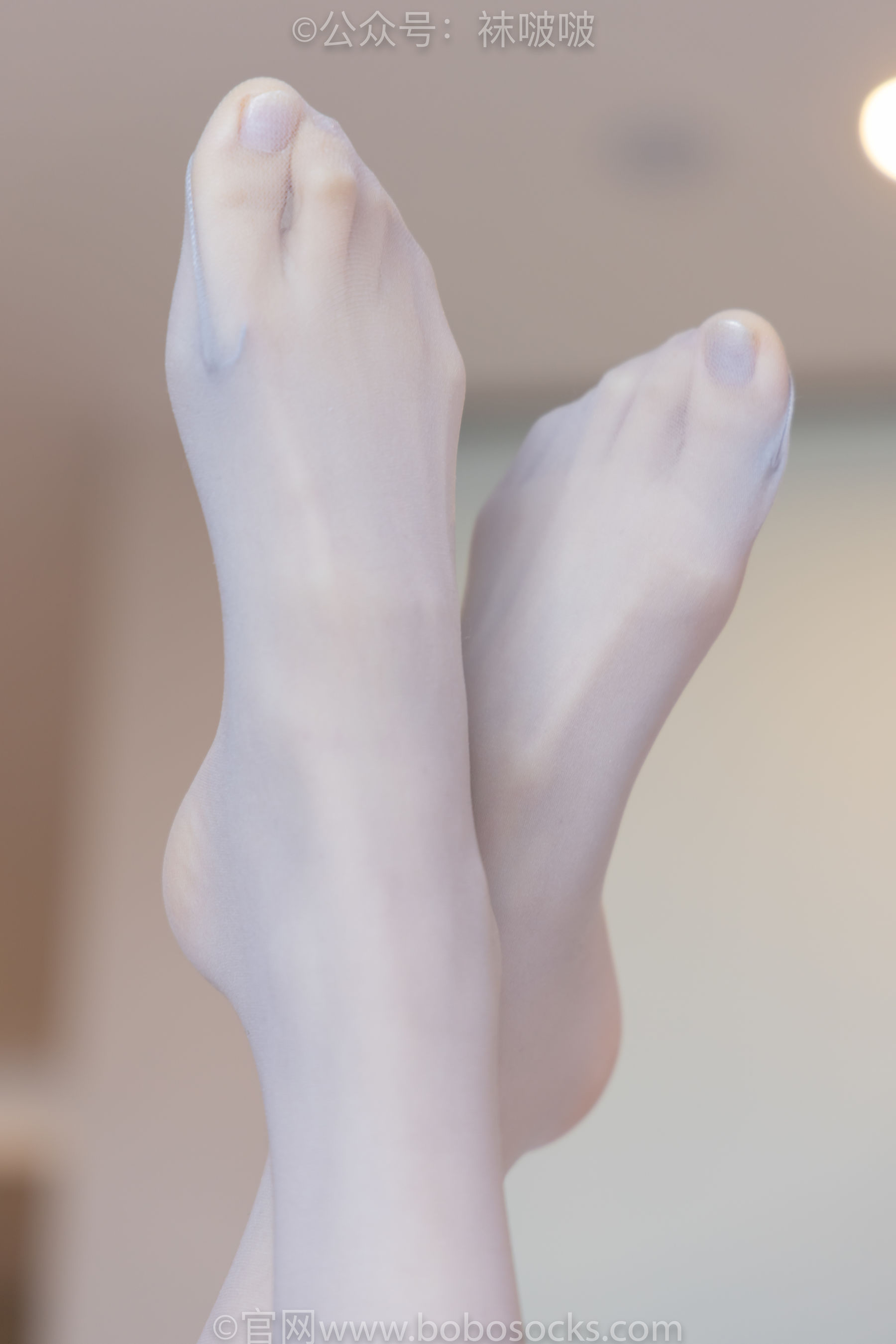 BoBoSocks袜啵啵 No.083 稚予-高跟鞋、凉鞋、白丝、裸足涂白色指甲油剧情
