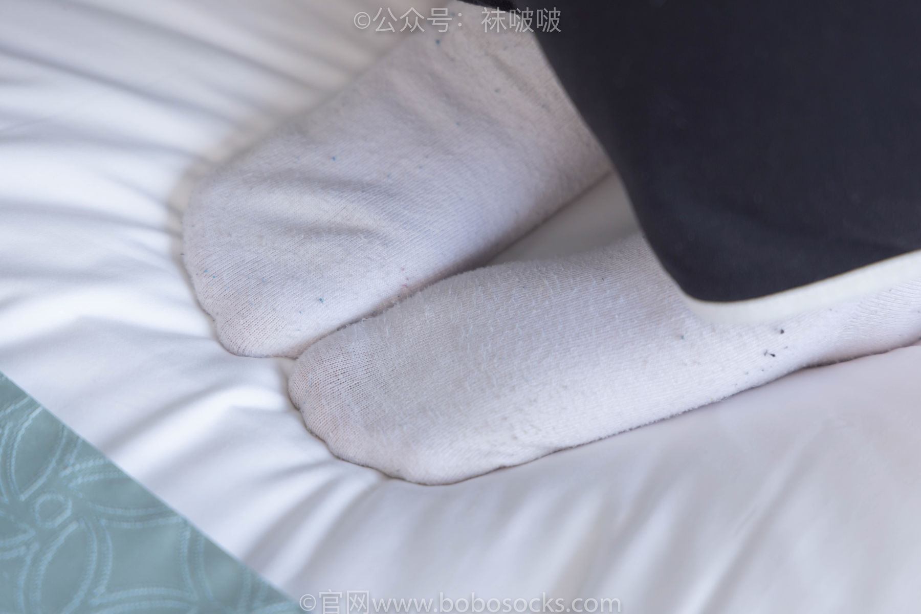 BoBoSocks袜啵啵 No.084 苏苏-运动鞋、日常所穿白棉袜、裸足