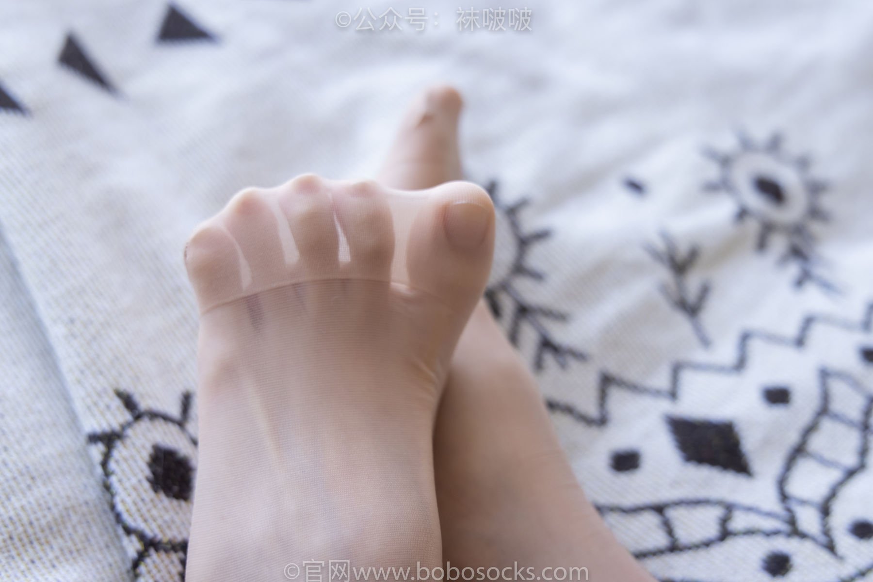 BoBoSocks袜啵啵 No.086 稚予-平底鞋、过膝肉丝