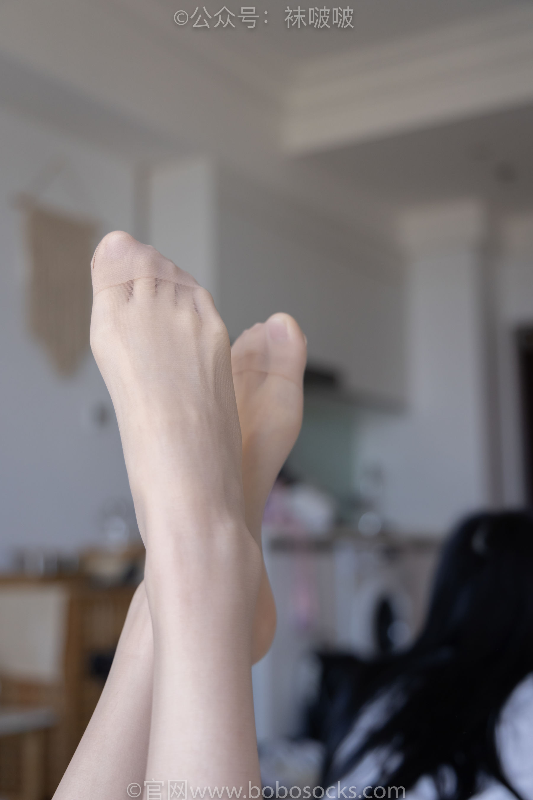 BoBoSocks袜啵啵 No.086 稚予-平底鞋、过膝肉丝