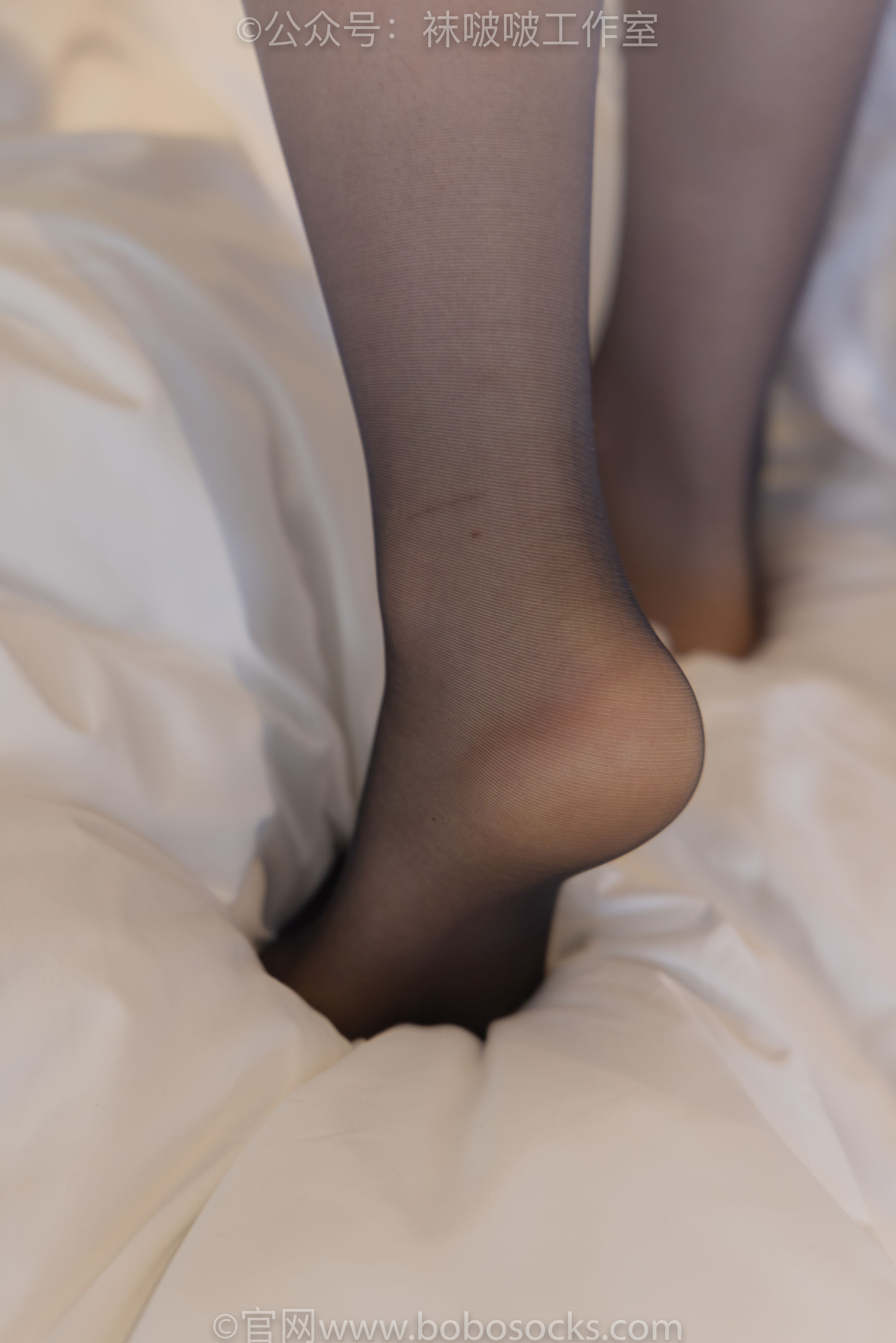 BoBoSocks袜啵啵 No.089 小淳-高跟鞋、黑白渐变丝袜