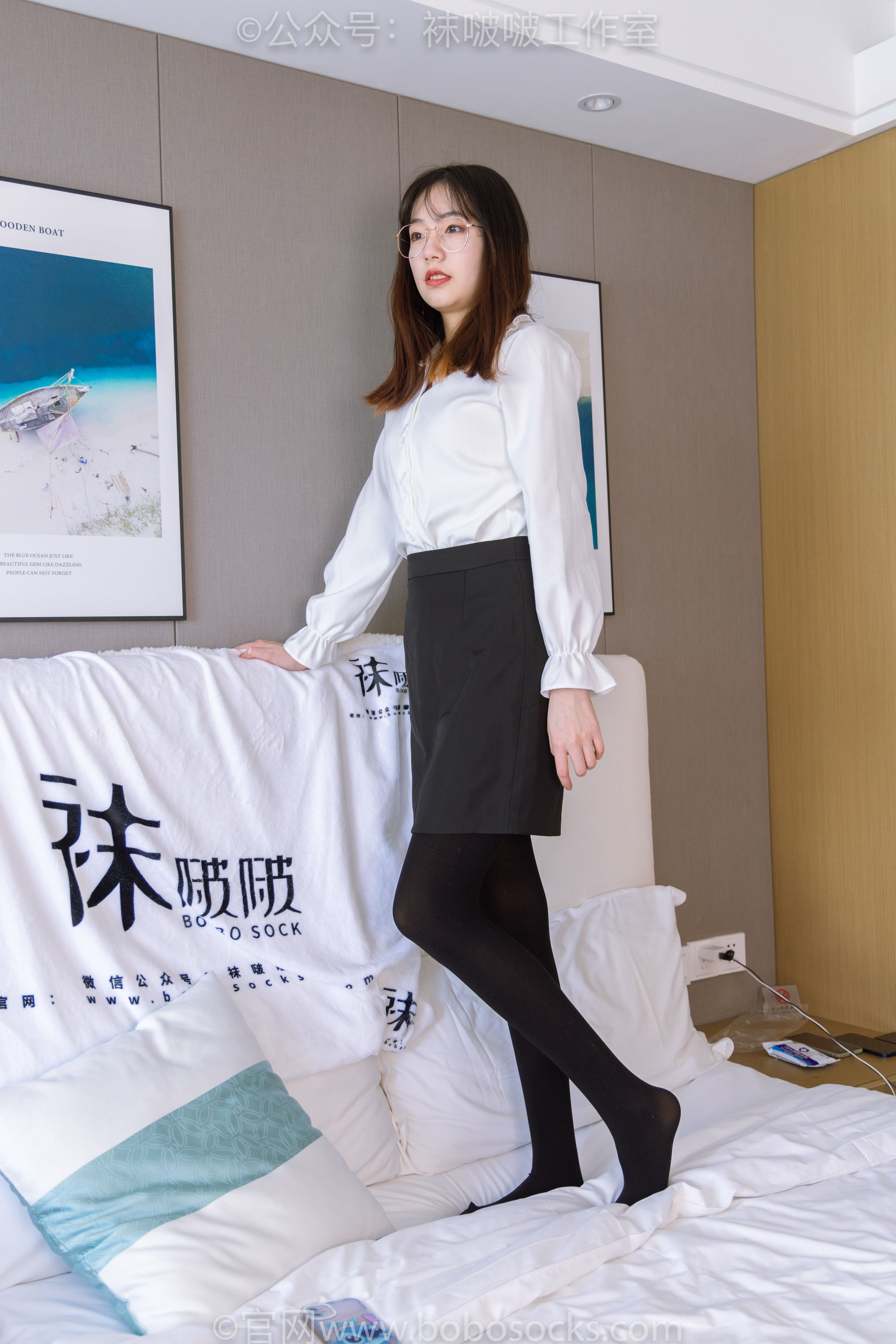 BoBoSocks袜啵啵 No.090 小甜豆-高跟鞋、厚黑丝