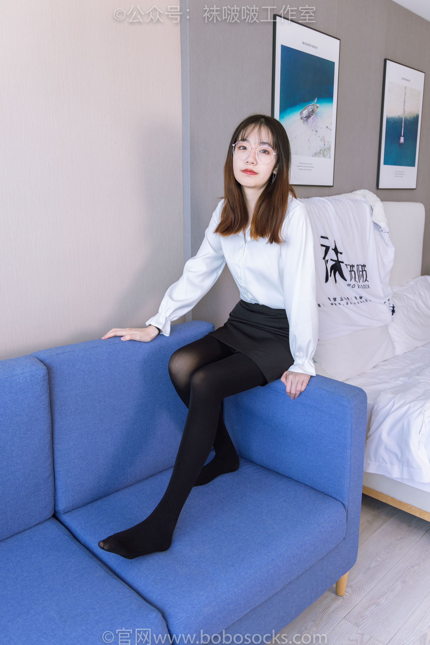BoBoSocks袜啵啵 No.090 小甜豆-高跟鞋、厚黑丝
