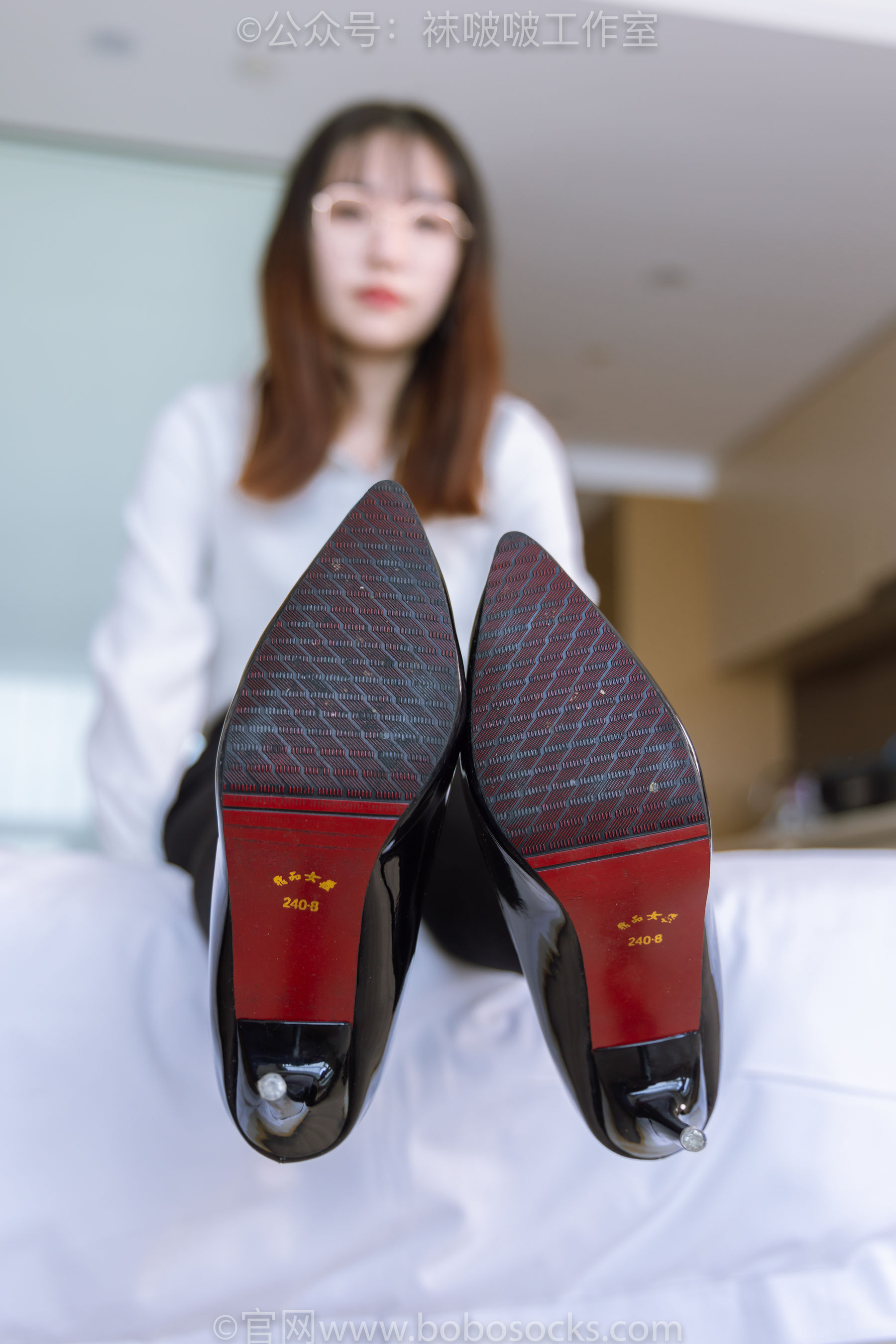 BoBoSocks袜啵啵 No.090 小甜豆-高跟鞋、厚黑丝