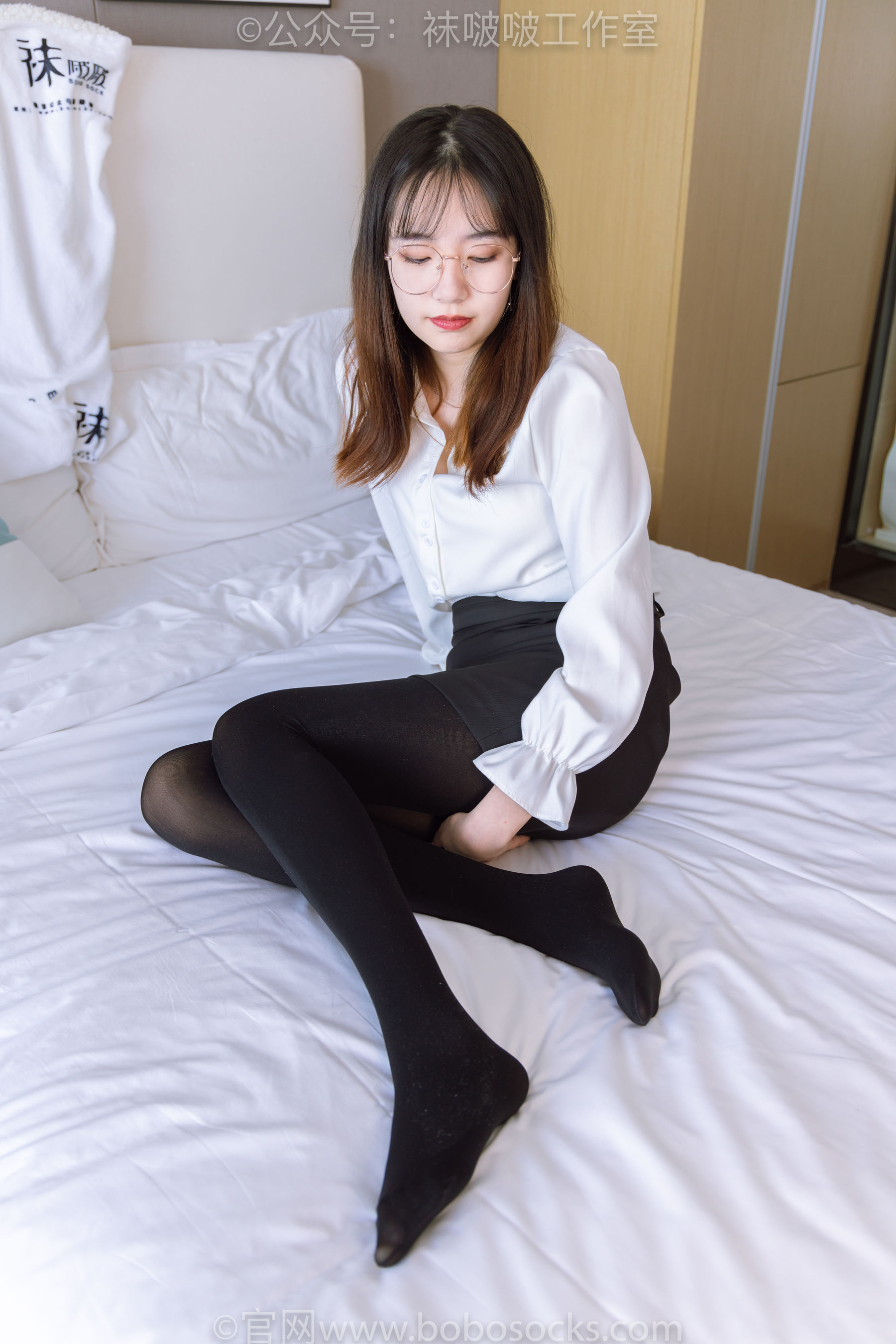 BoBoSocks袜啵啵 No.090 小甜豆-高跟鞋、厚黑丝