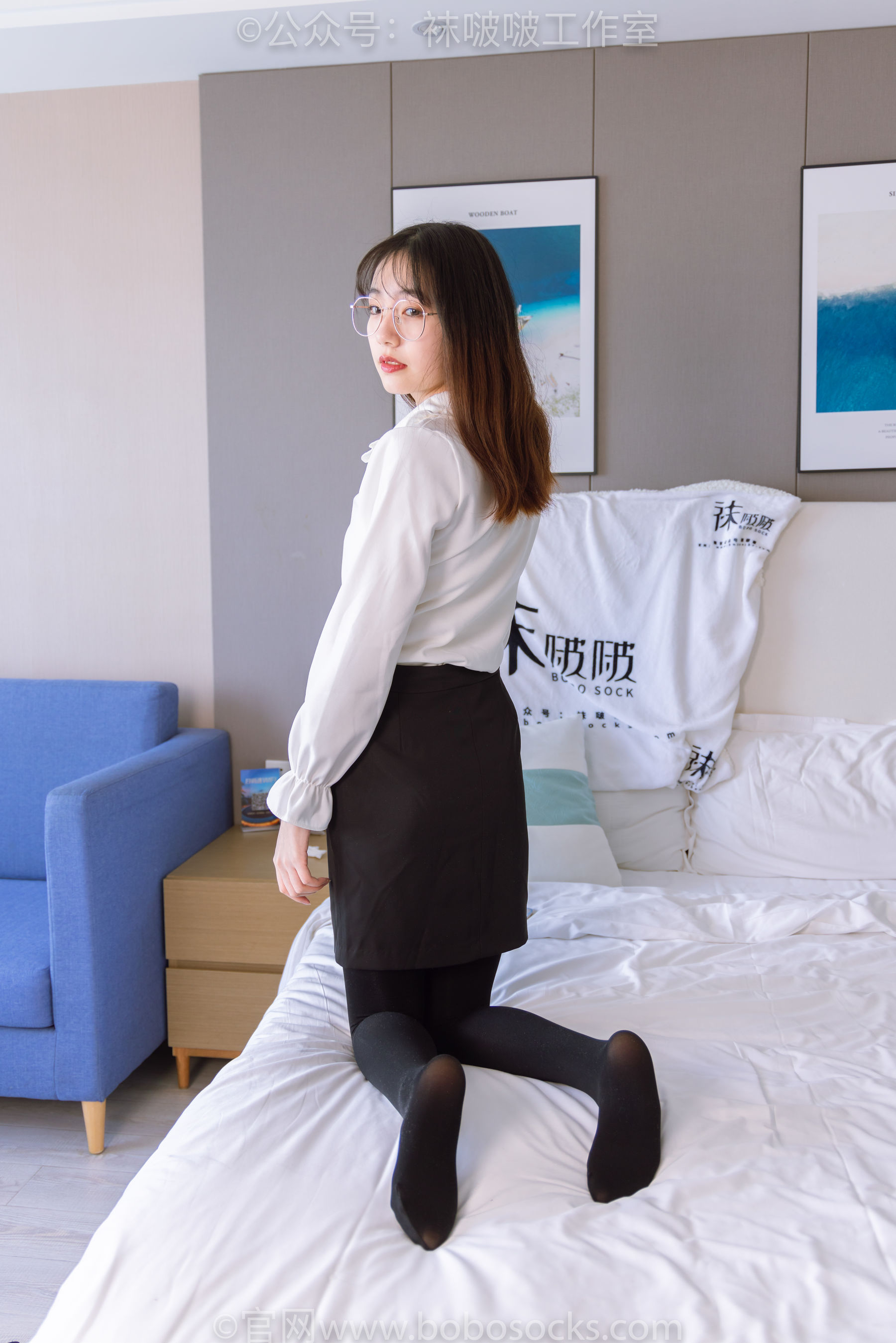 BoBoSocks袜啵啵 No.090 小甜豆-高跟鞋、厚黑丝