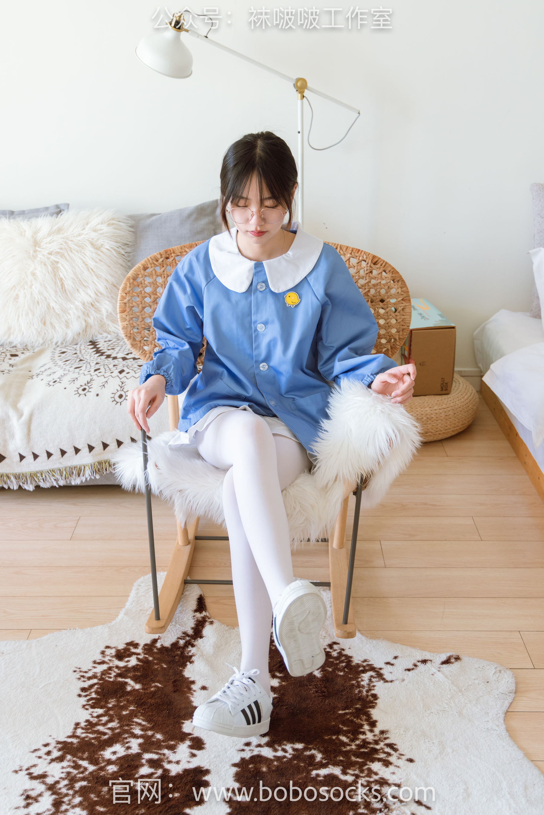 BoBoSocks袜啵啵 No.093 小甜豆-贝壳头、厚白丝