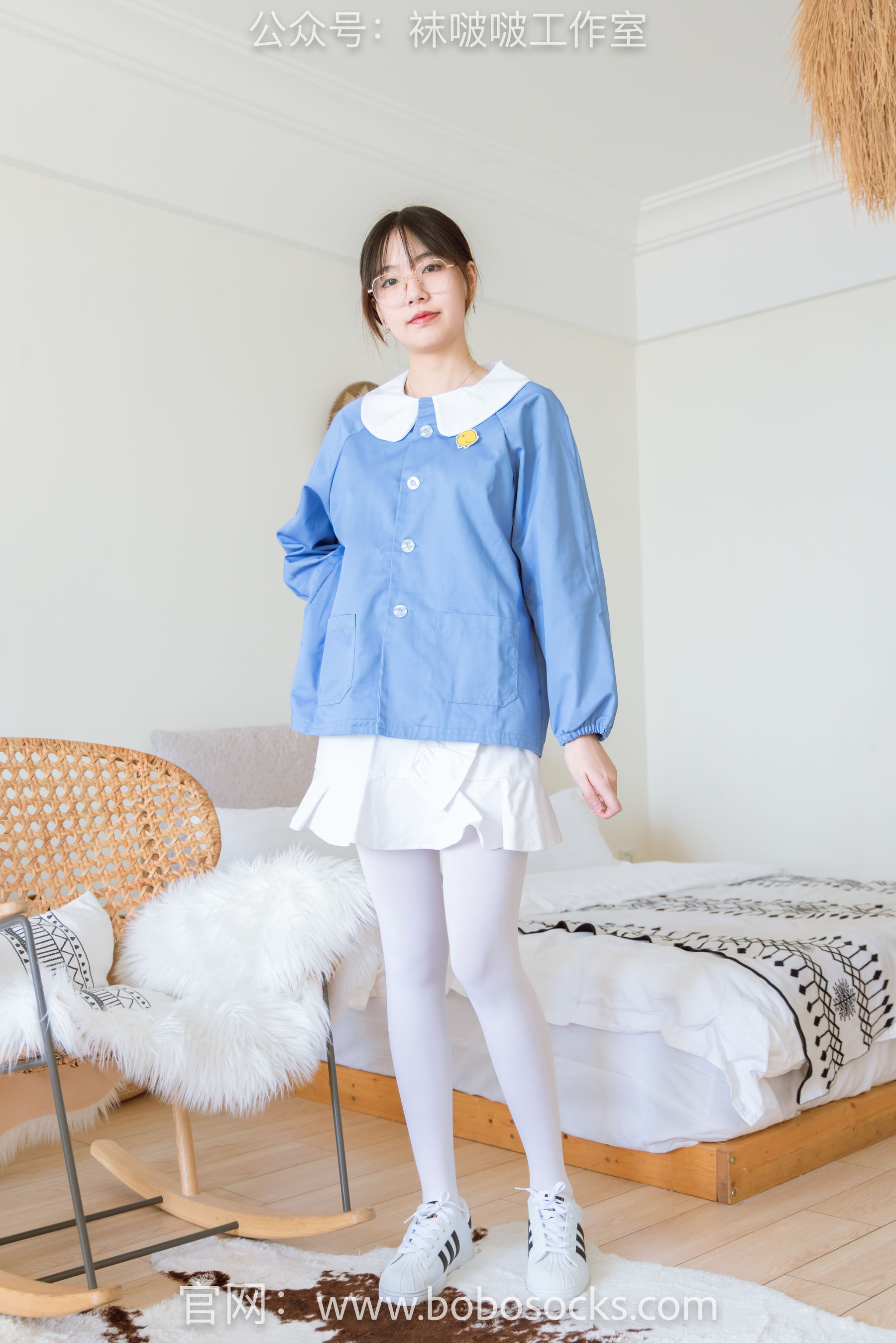 BoBoSocks袜啵啵 No.093 小甜豆-贝壳头、厚白丝