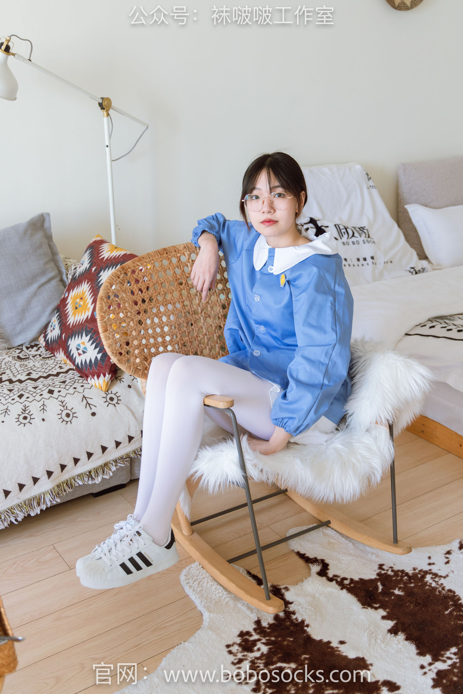 BoBoSocks袜啵啵 No.093 小甜豆-贝壳头、厚白丝
