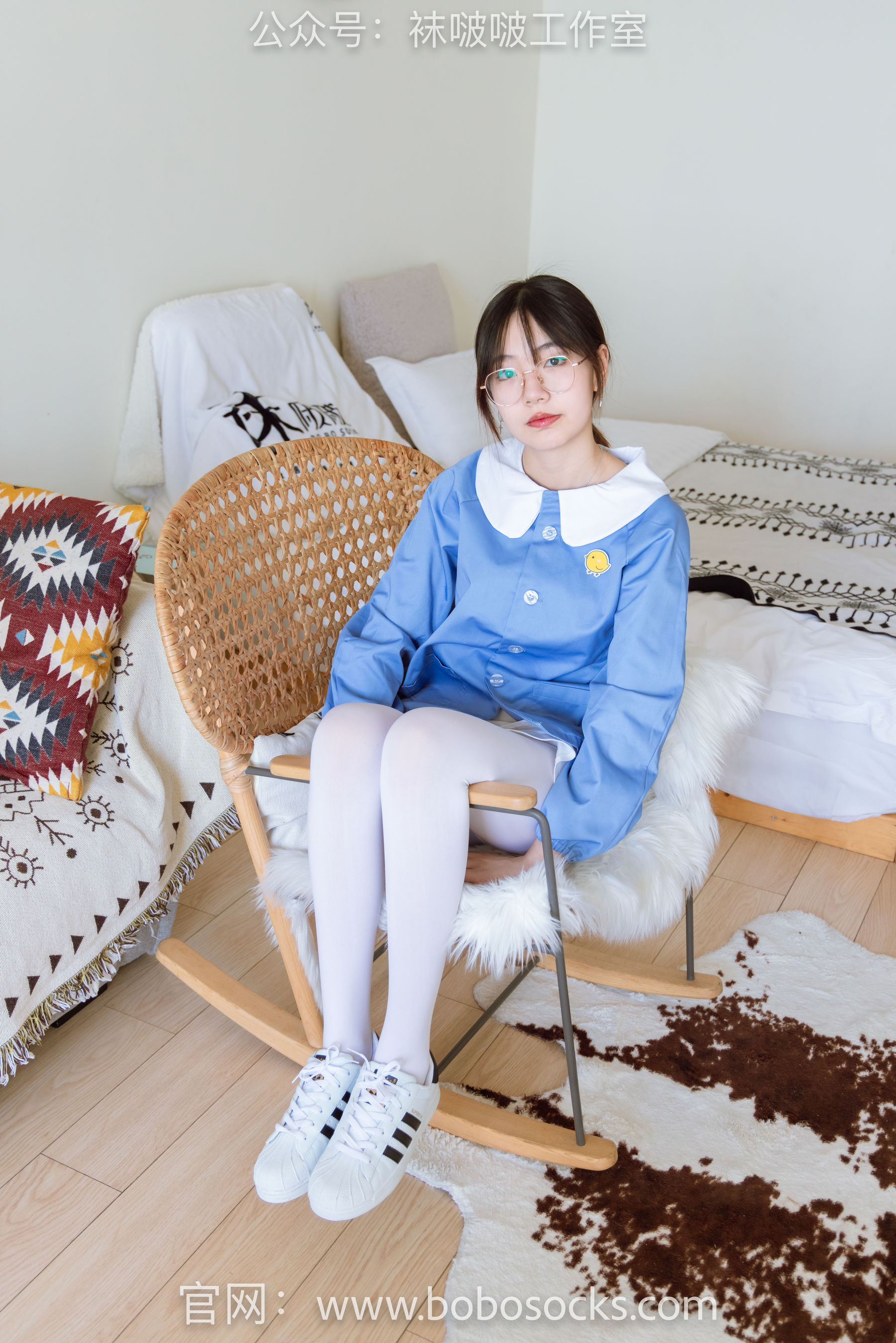 BoBoSocks袜啵啵 No.093 小甜豆-贝壳头、厚白丝