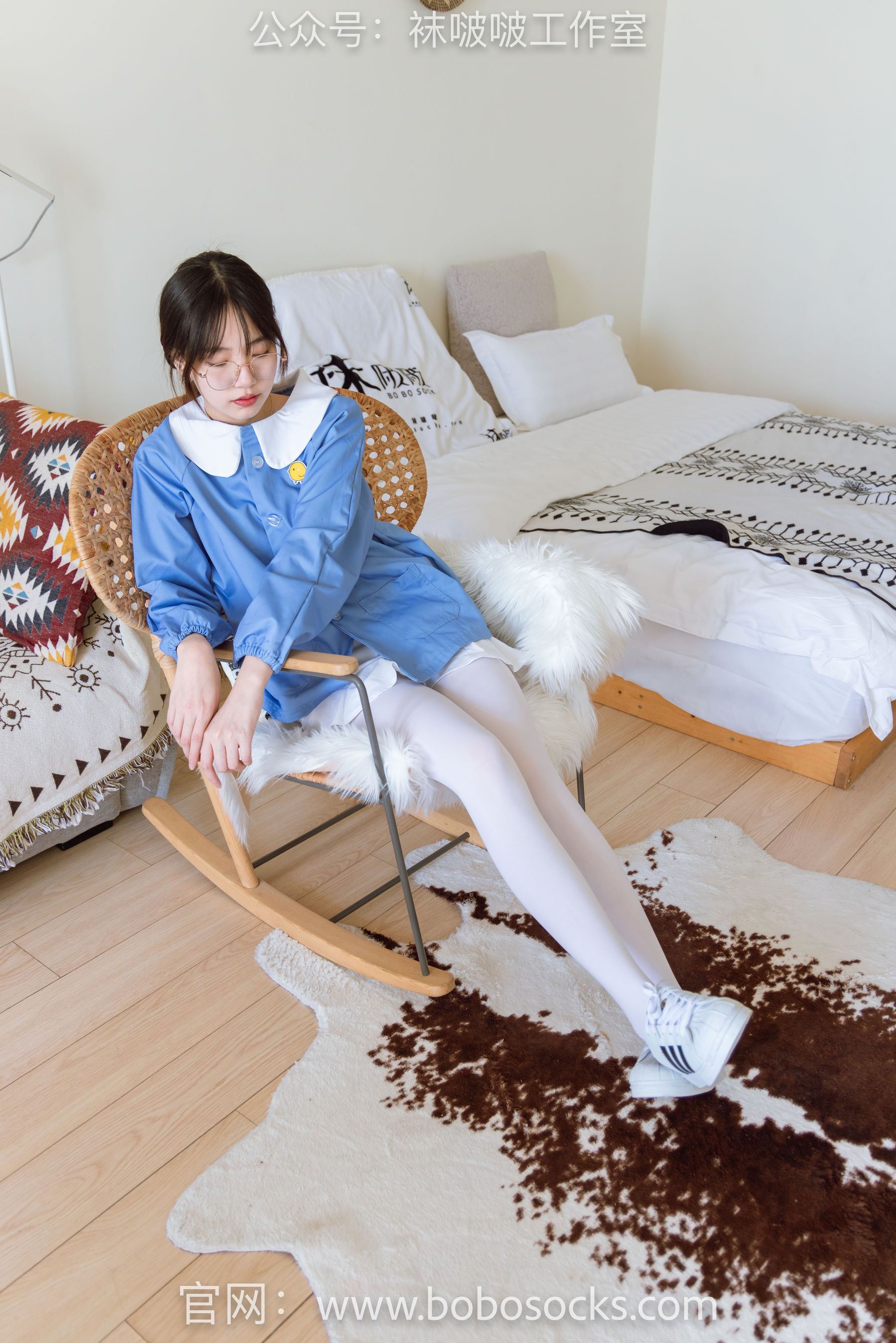 BoBoSocks袜啵啵 No.093 小甜豆-贝壳头、厚白丝