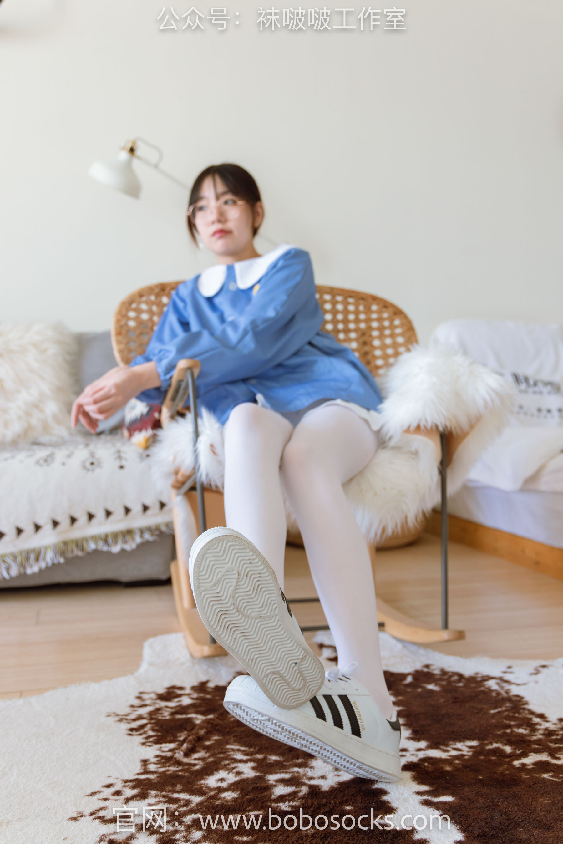 BoBoSocks袜啵啵 No.093 小甜豆-贝壳头、厚白丝