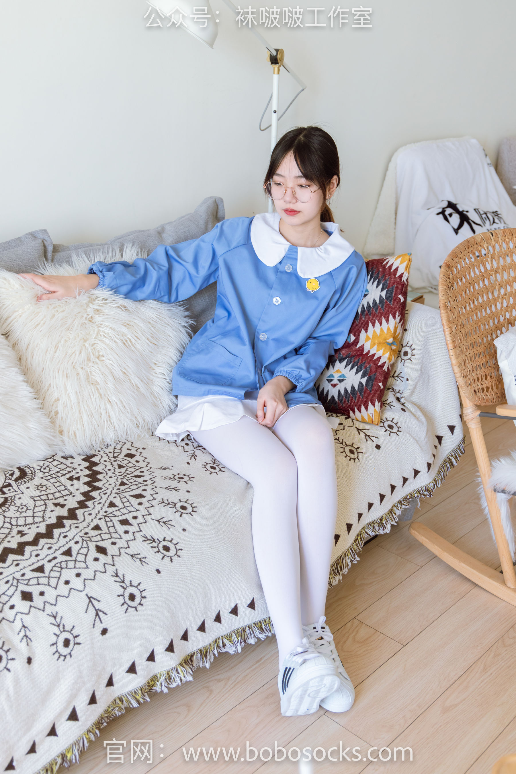 BoBoSocks袜啵啵 No.093 小甜豆-贝壳头、厚白丝