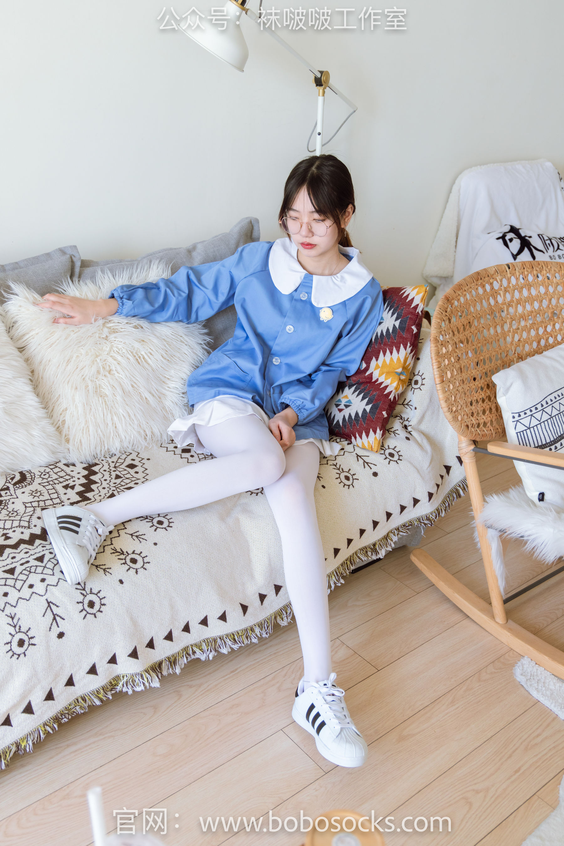 BoBoSocks袜啵啵 No.093 小甜豆-贝壳头、厚白丝
