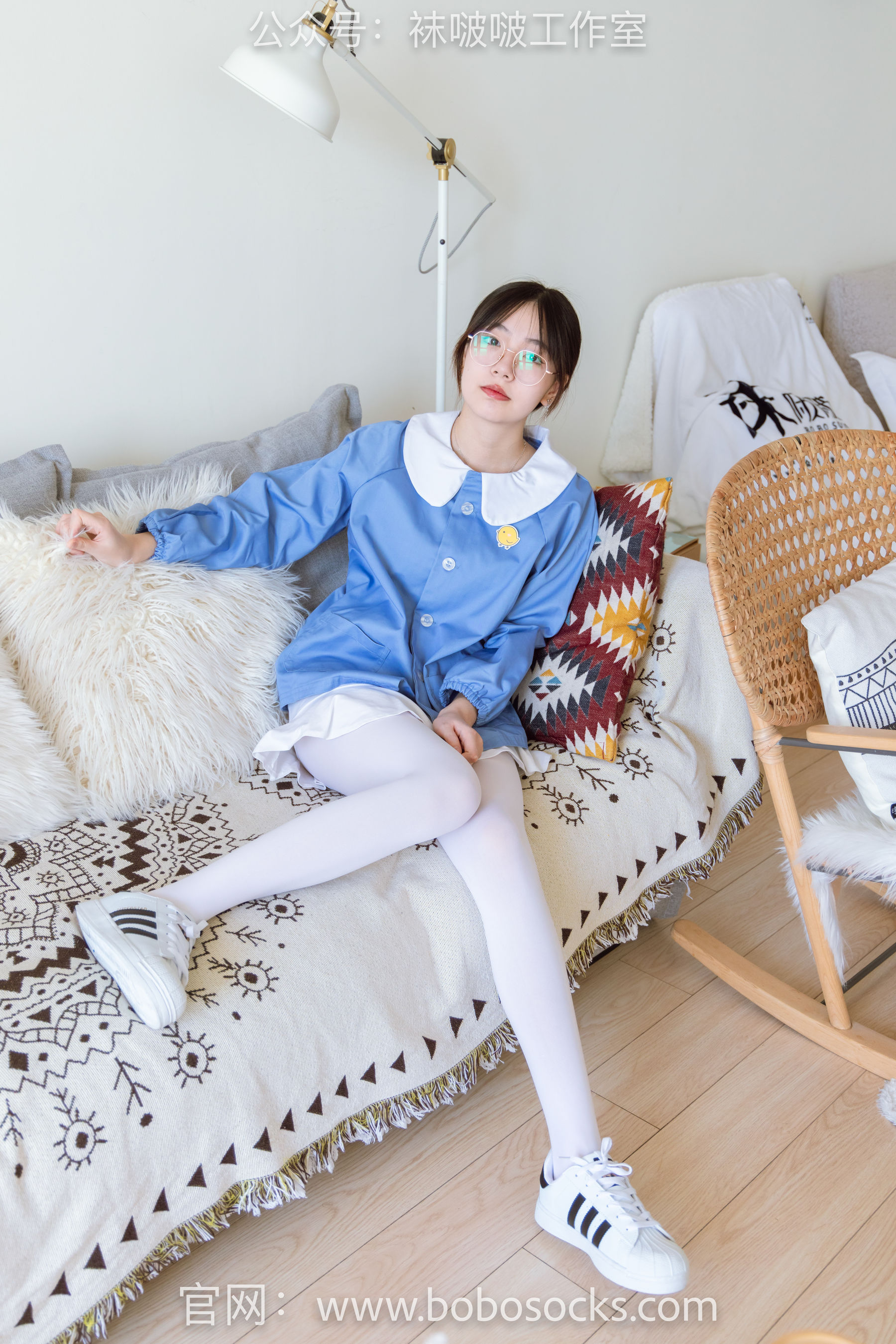 BoBoSocks袜啵啵 No.093 小甜豆-贝壳头、厚白丝