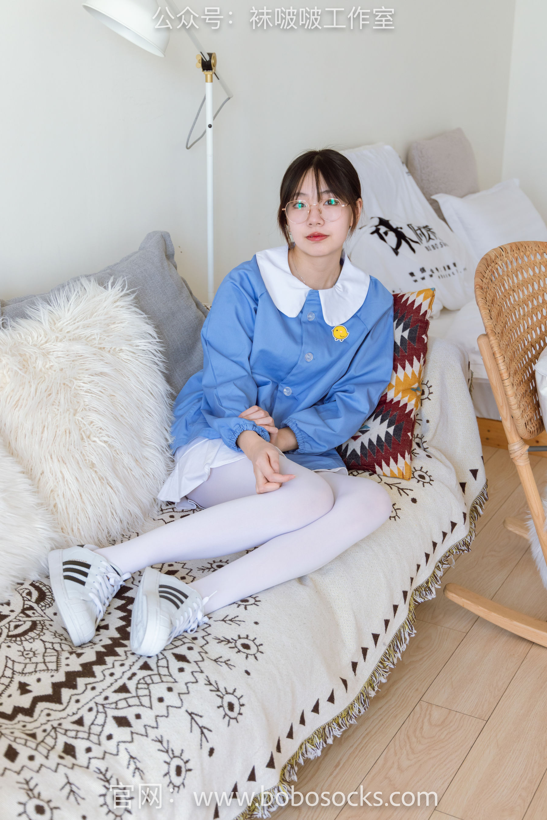 BoBoSocks袜啵啵 No.093 小甜豆-贝壳头、厚白丝