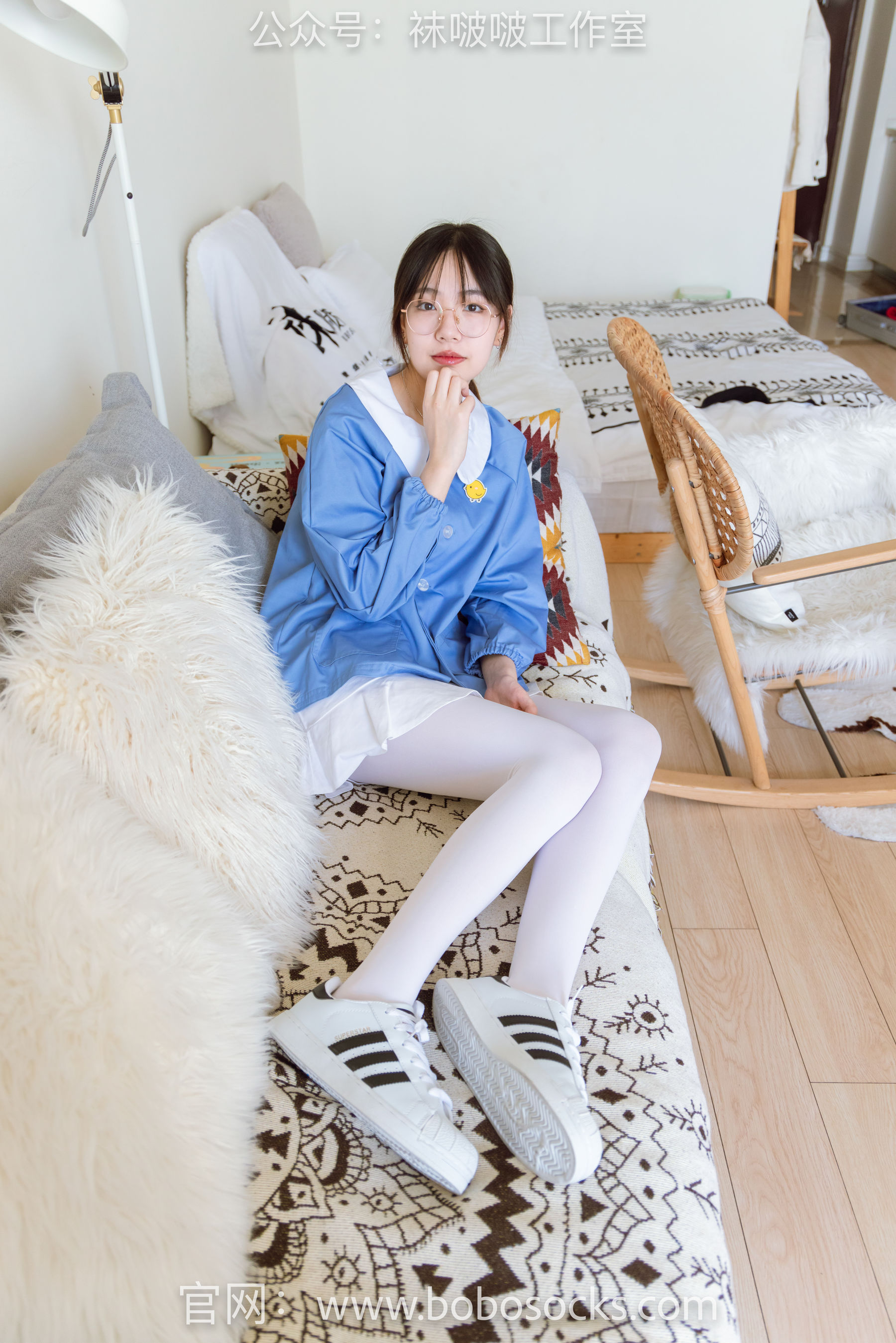 BoBoSocks袜啵啵 No.093 小甜豆-贝壳头、厚白丝