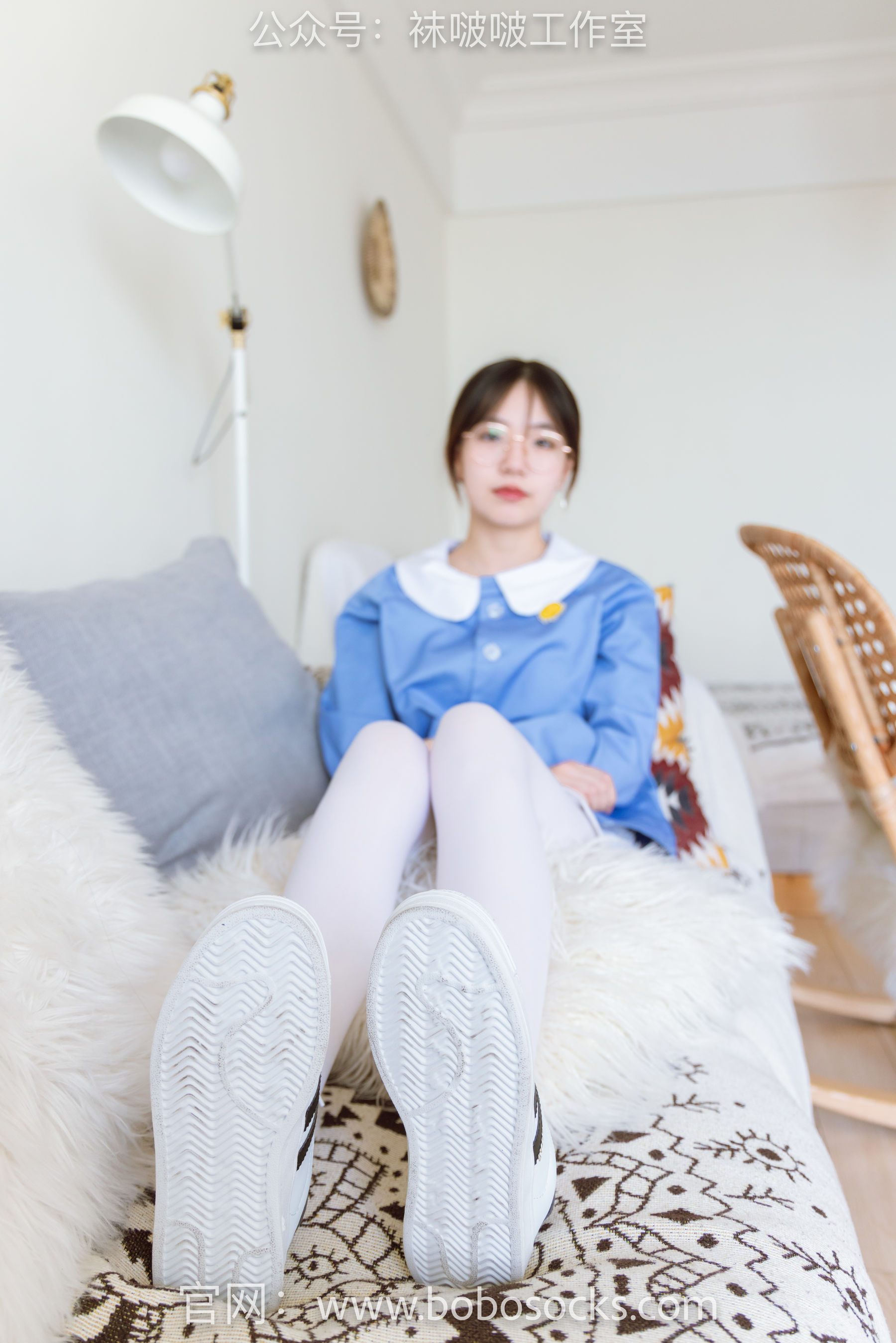BoBoSocks袜啵啵 No.093 小甜豆-贝壳头、厚白丝