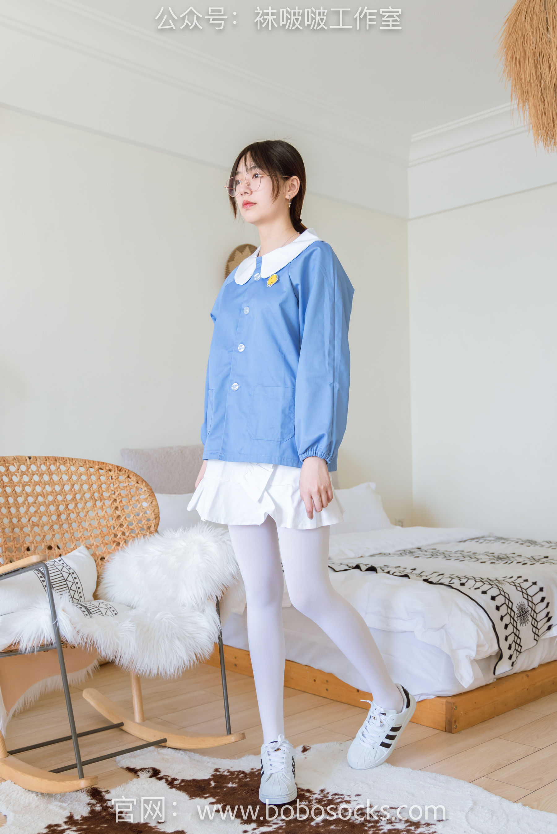 BoBoSocks袜啵啵 No.093 小甜豆-贝壳头、厚白丝
