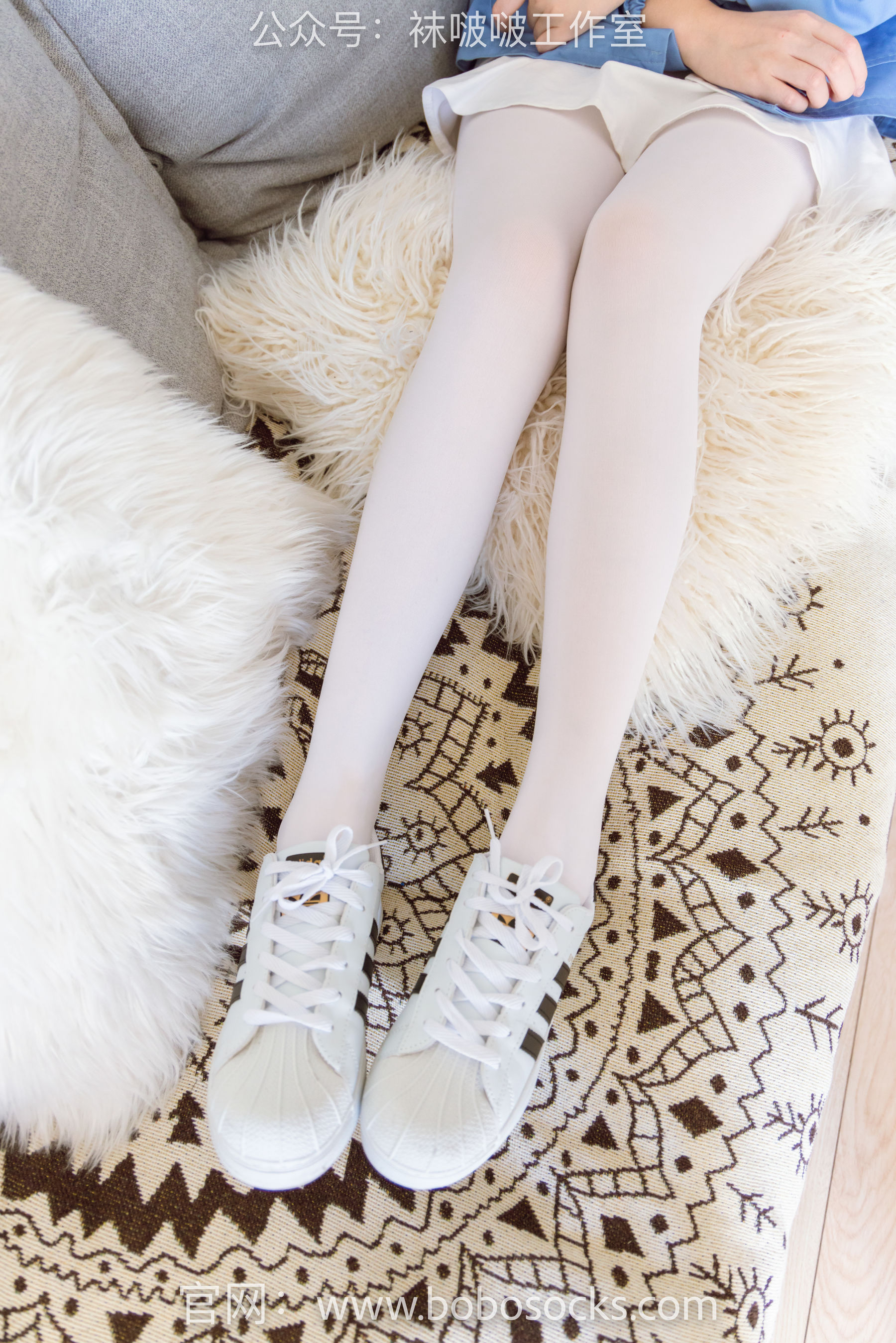 BoBoSocks袜啵啵 No.093 小甜豆-贝壳头、厚白丝
