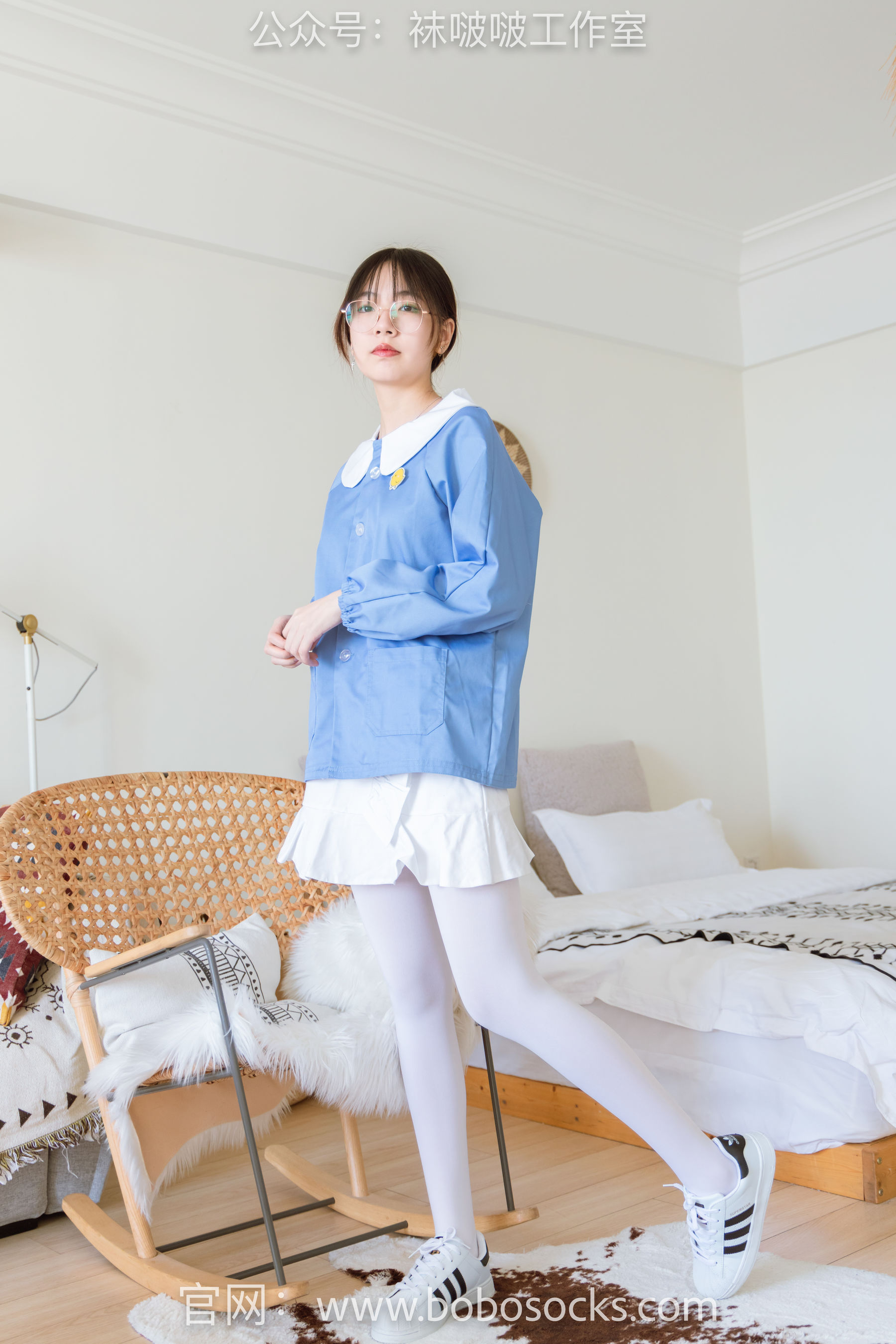 BoBoSocks袜啵啵 No.093 小甜豆-贝壳头、厚白丝