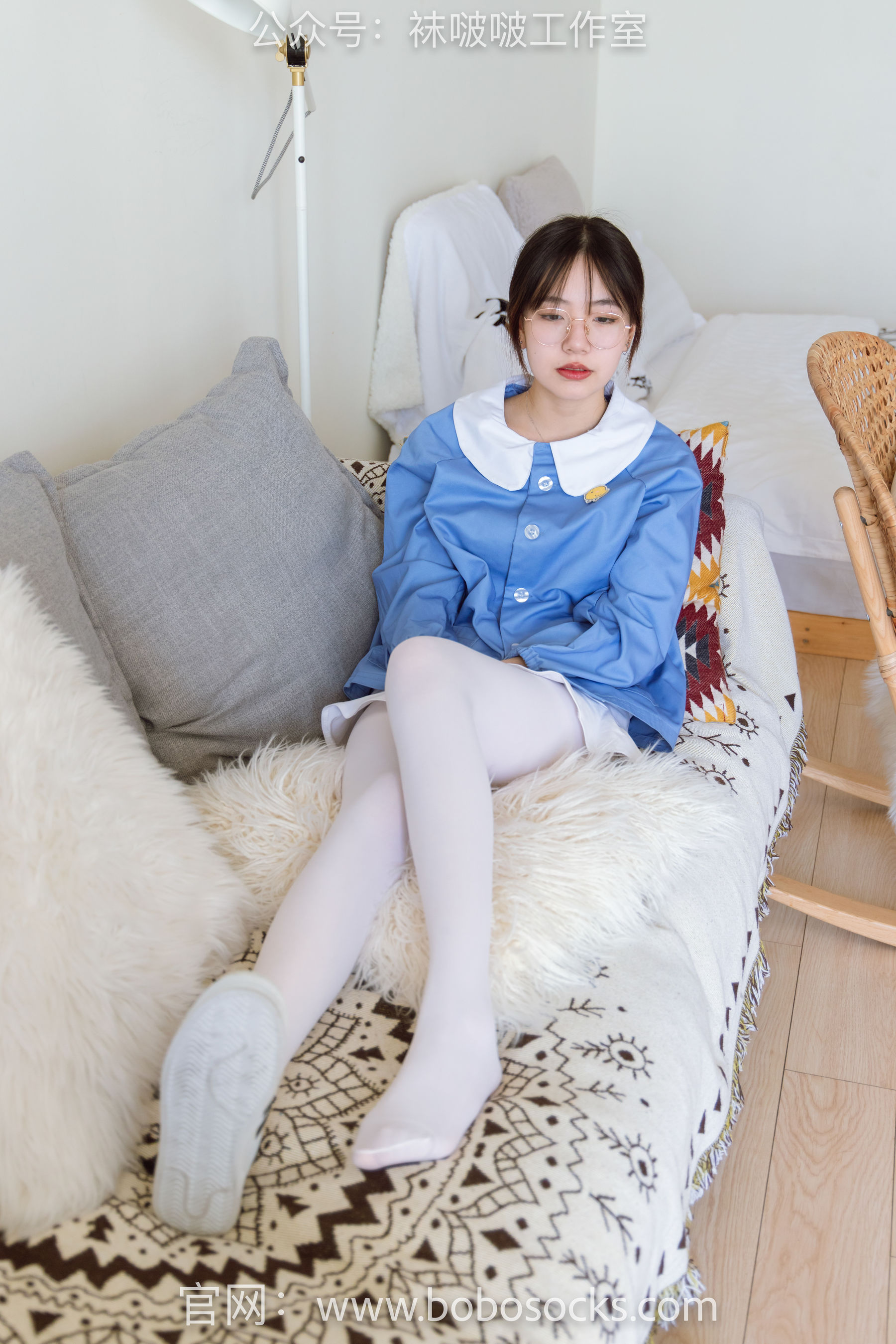 BoBoSocks袜啵啵 No.093 小甜豆-贝壳头、厚白丝