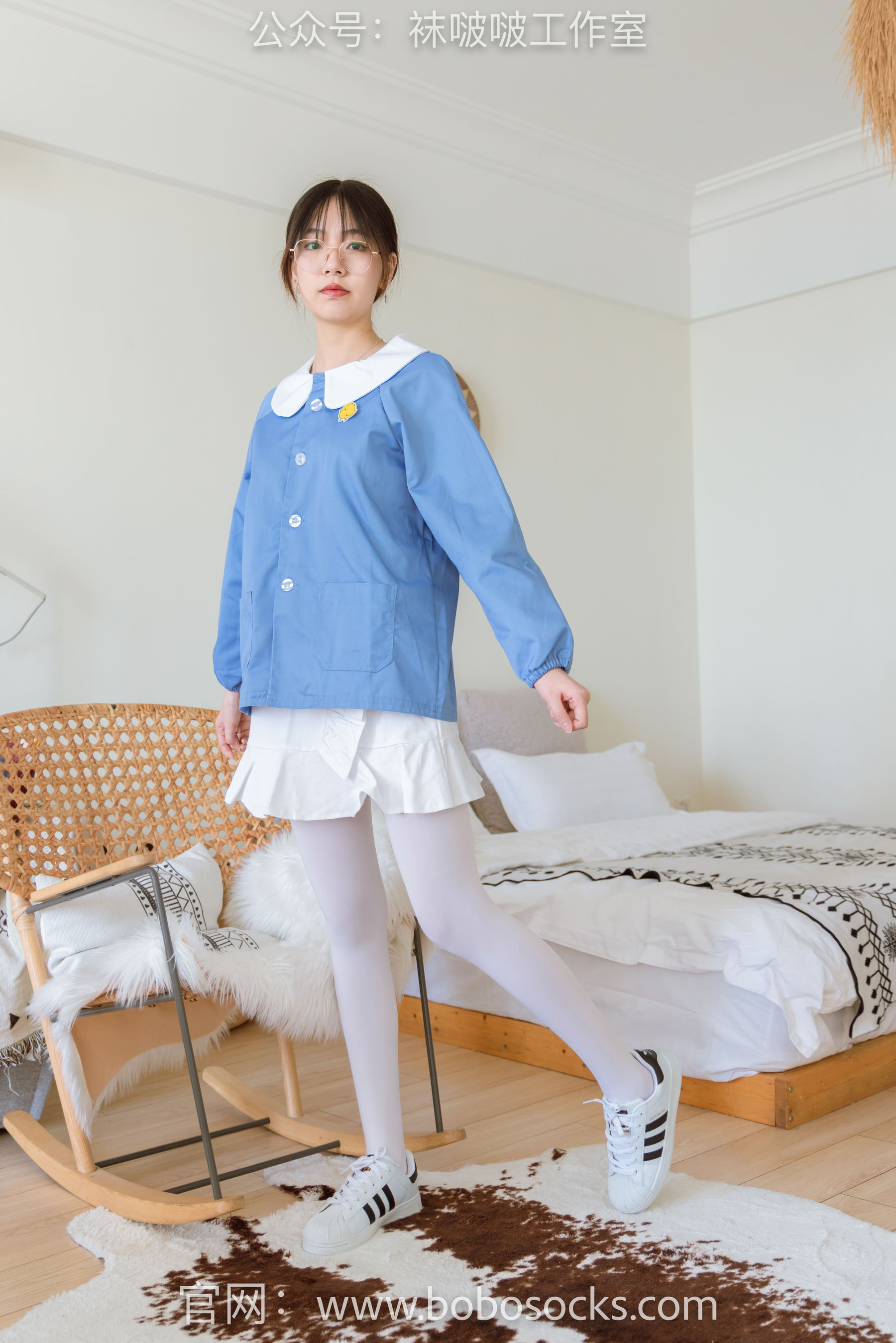 BoBoSocks袜啵啵 No.093 小甜豆-贝壳头、厚白丝