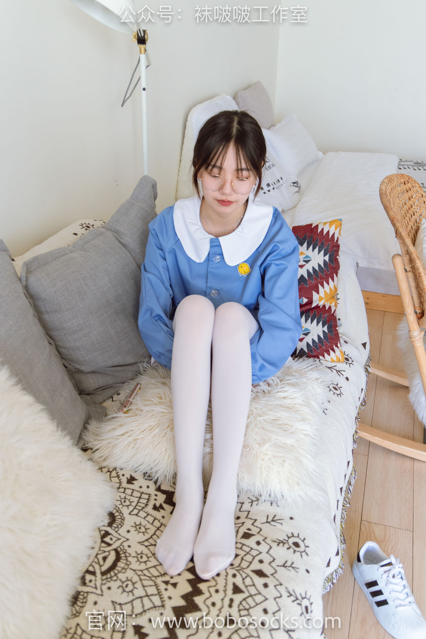BoBoSocks袜啵啵 No.093 小甜豆-贝壳头、厚白丝