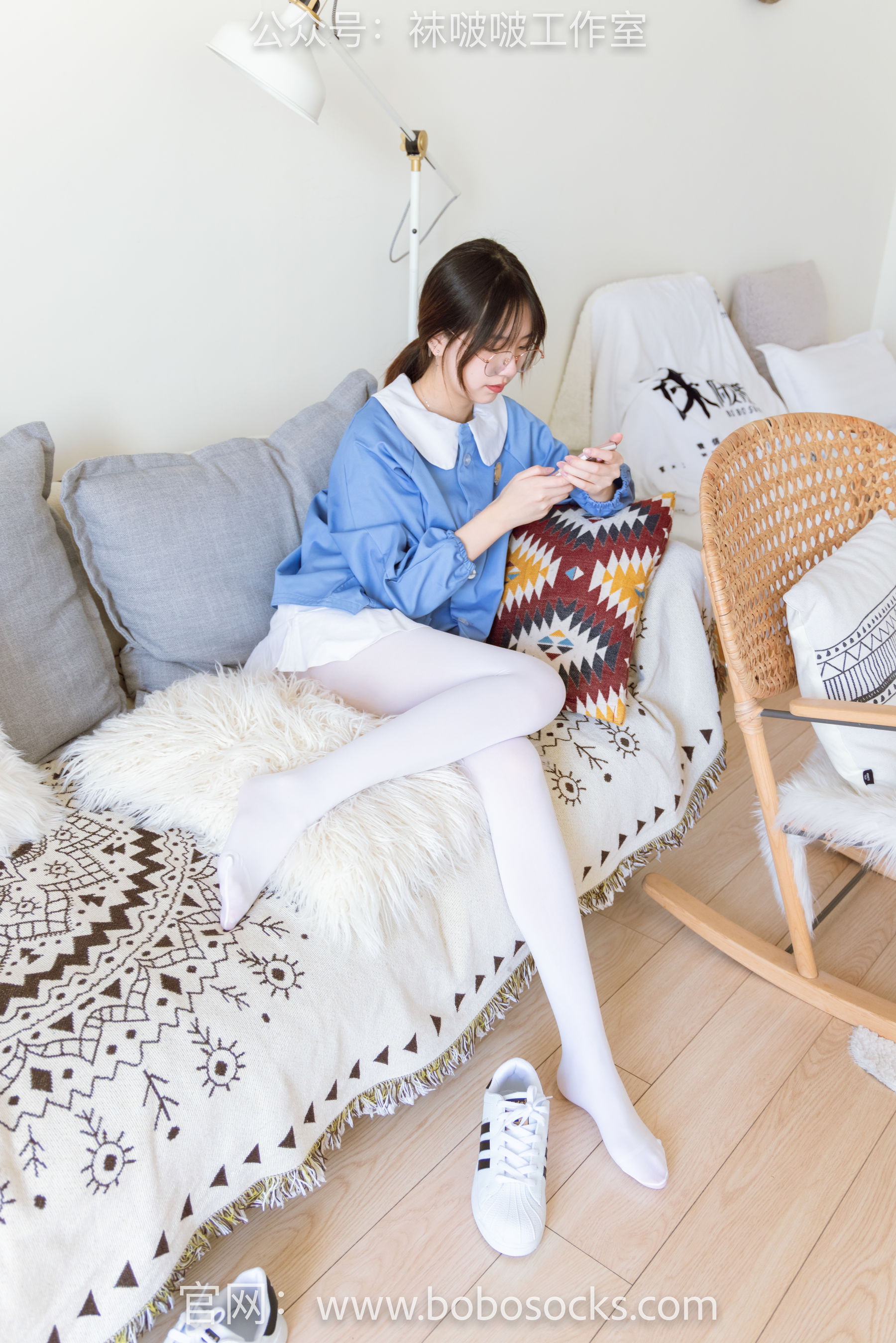 BoBoSocks袜啵啵 No.093 小甜豆-贝壳头、厚白丝