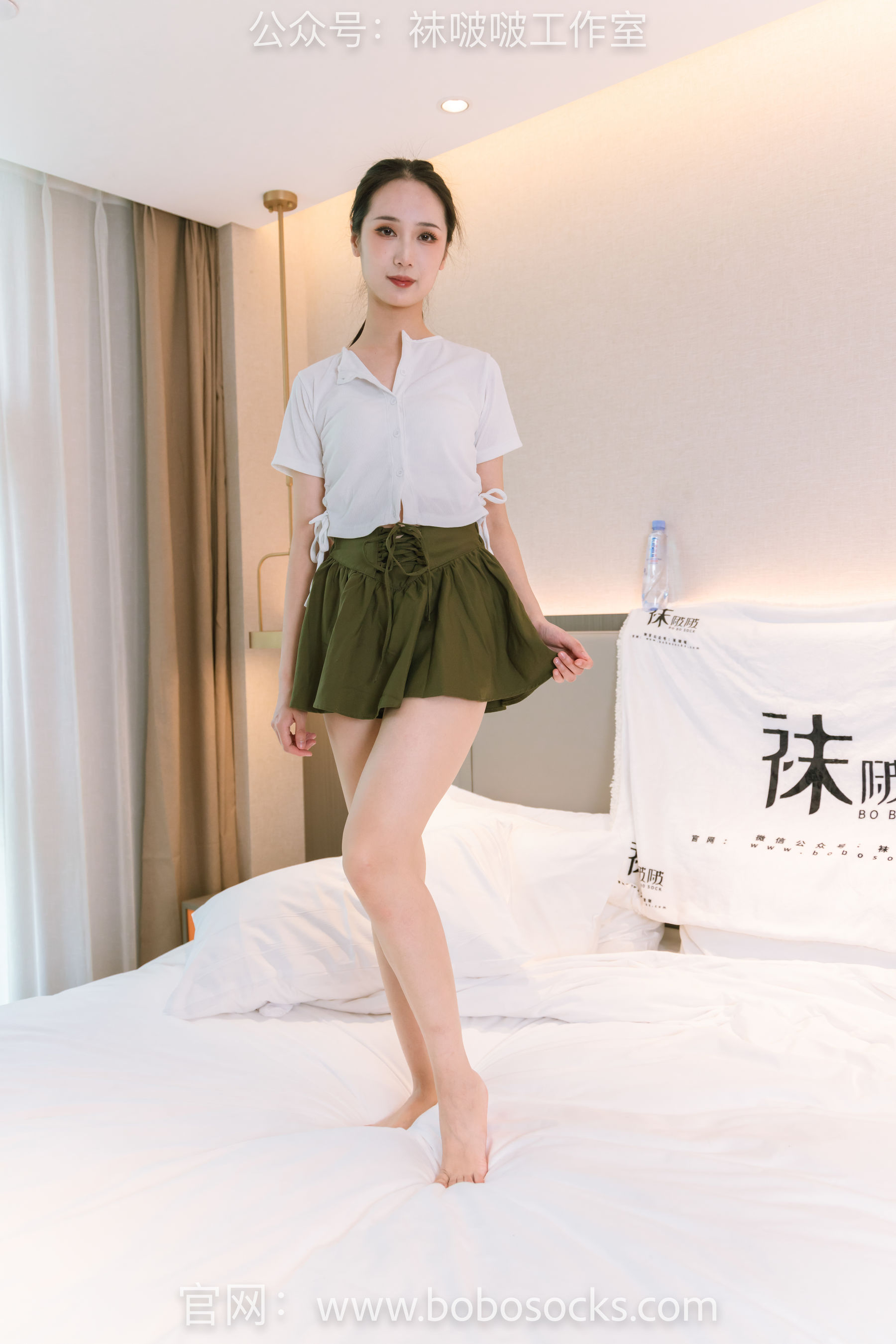 BoBoSocks袜啵啵 No.095 小安-板鞋、小腿丝袜