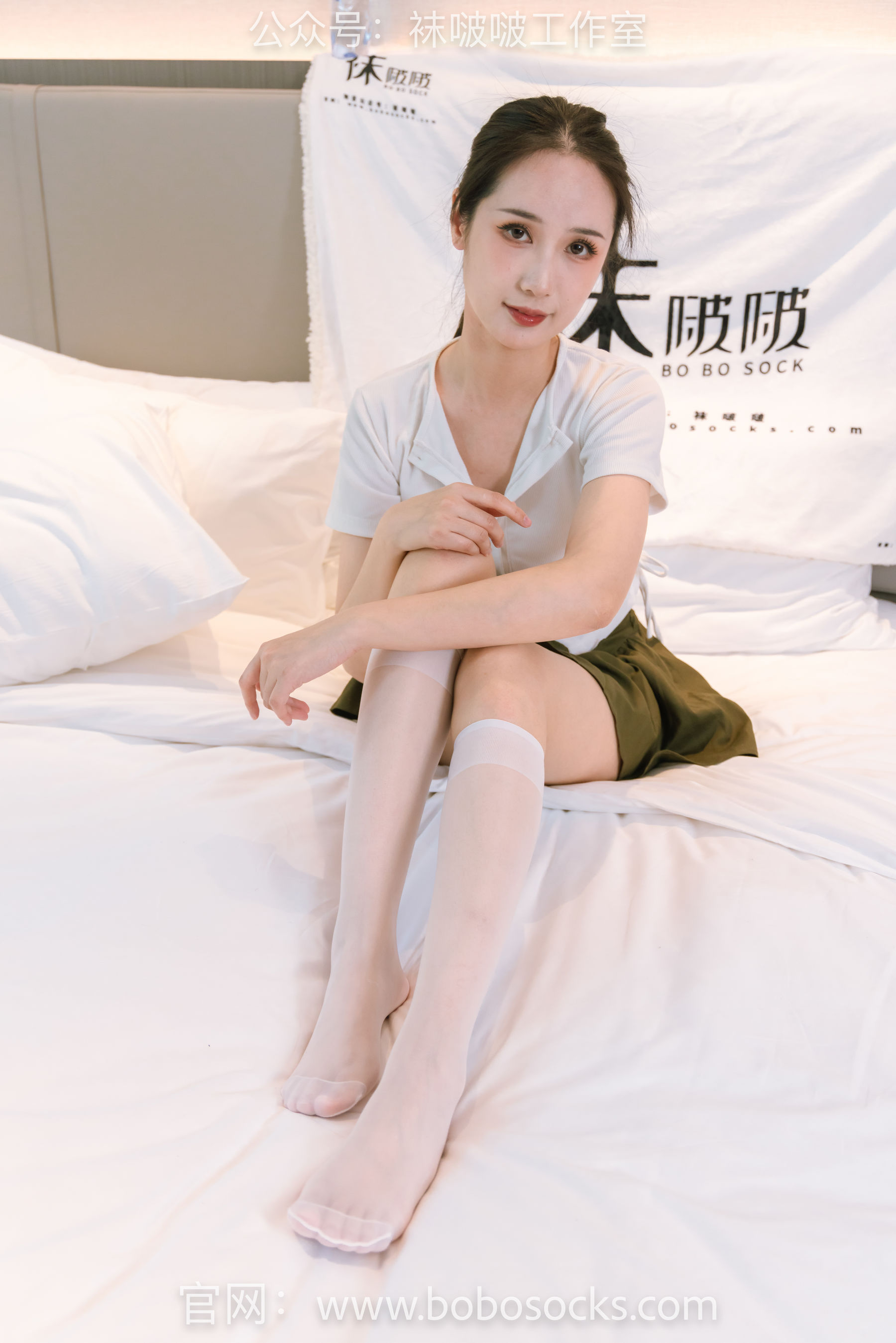 BoBoSocks袜啵啵 No.095 小安-板鞋、小腿丝袜