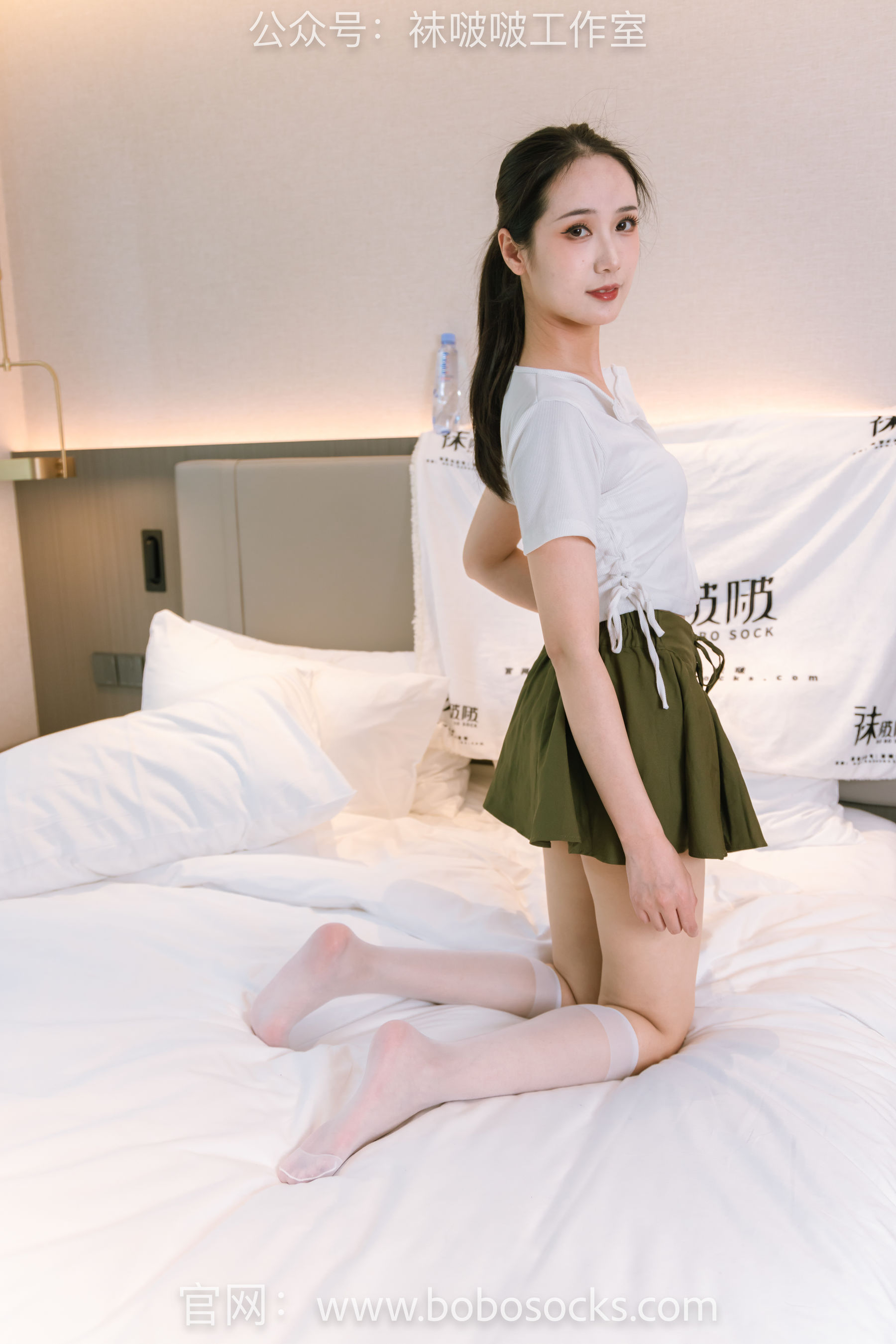 BoBoSocks袜啵啵 No.095 小安-板鞋、小腿丝袜