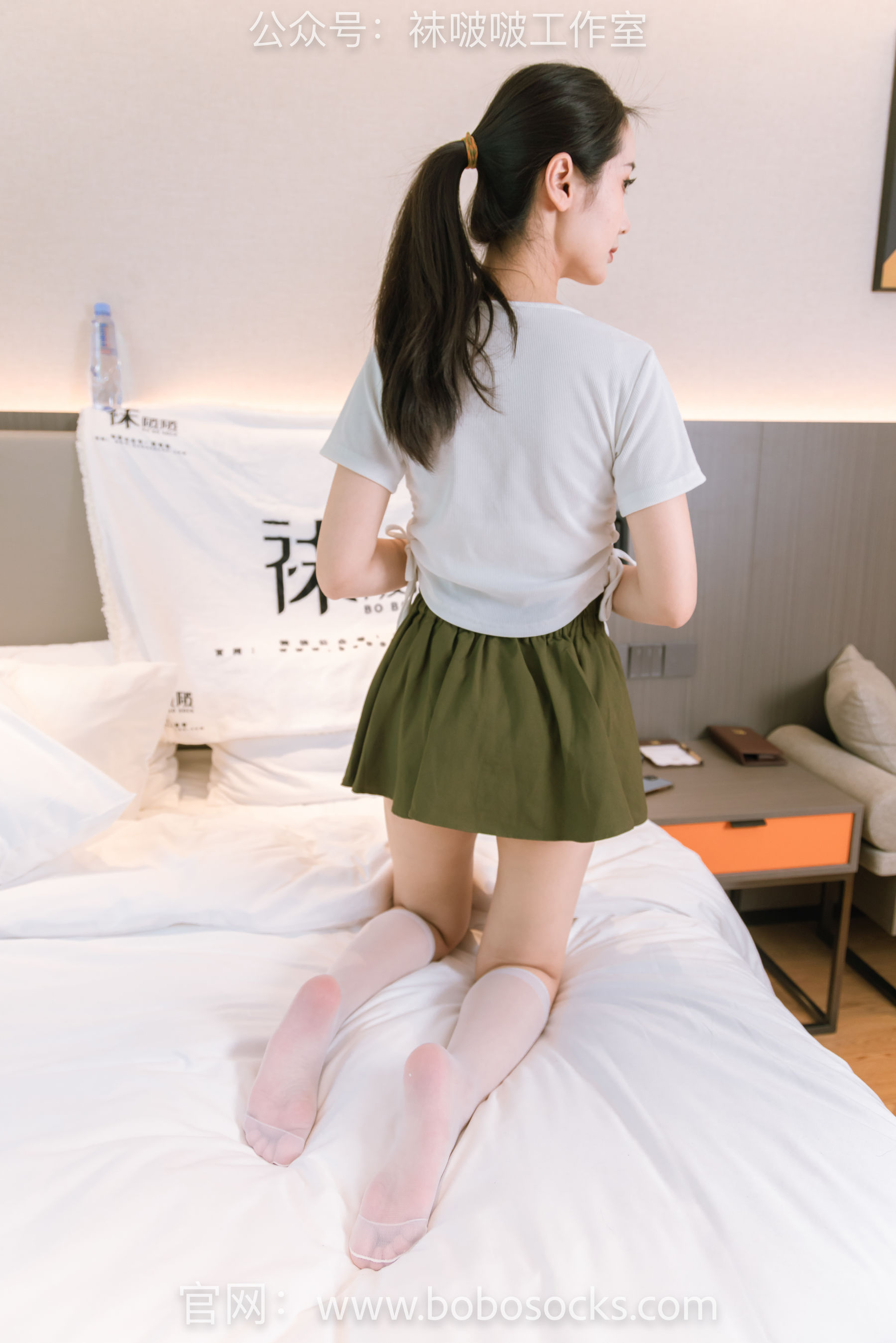 BoBoSocks袜啵啵 No.095 小安-板鞋、小腿丝袜