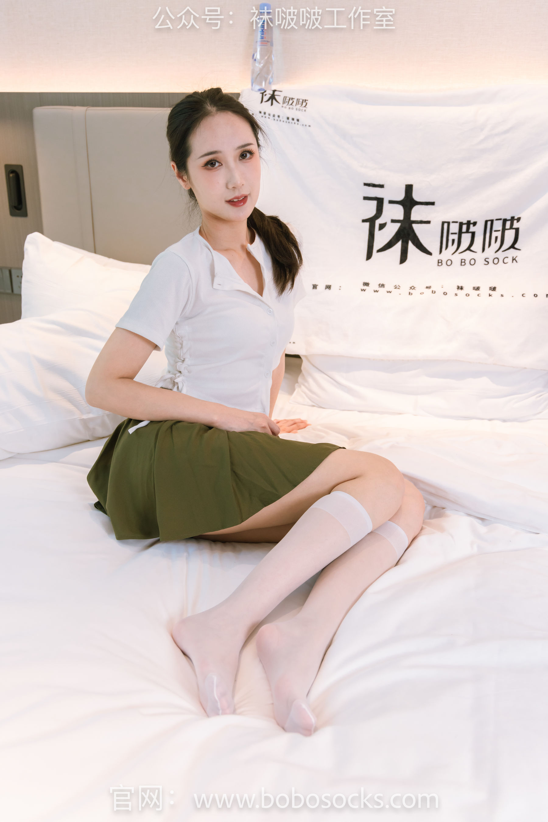 BoBoSocks袜啵啵 No.095 小安-板鞋、小腿丝袜