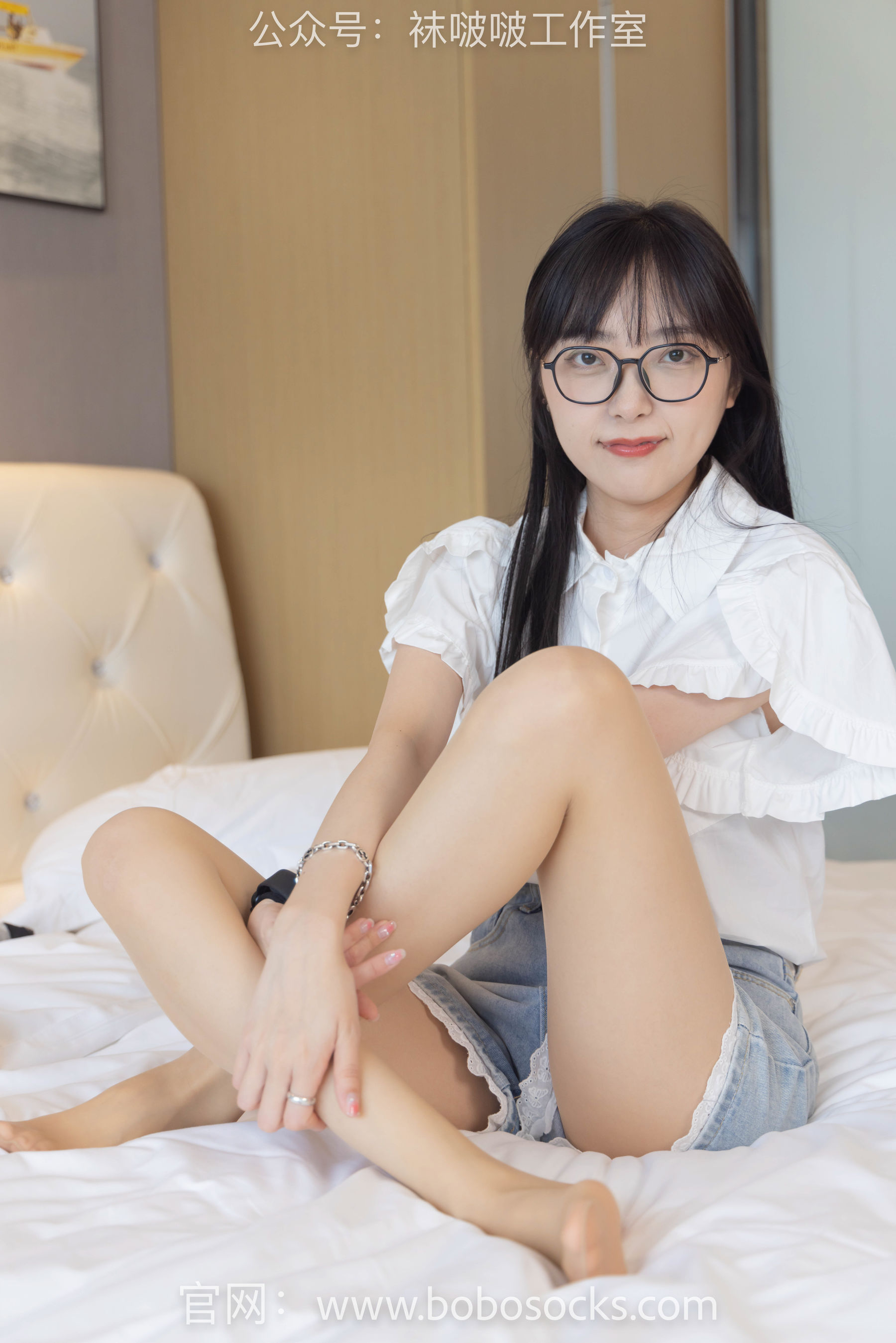 BoBoSocks袜啵啵 No.097 稚予-板鞋、玻璃丝短袜、肉丝