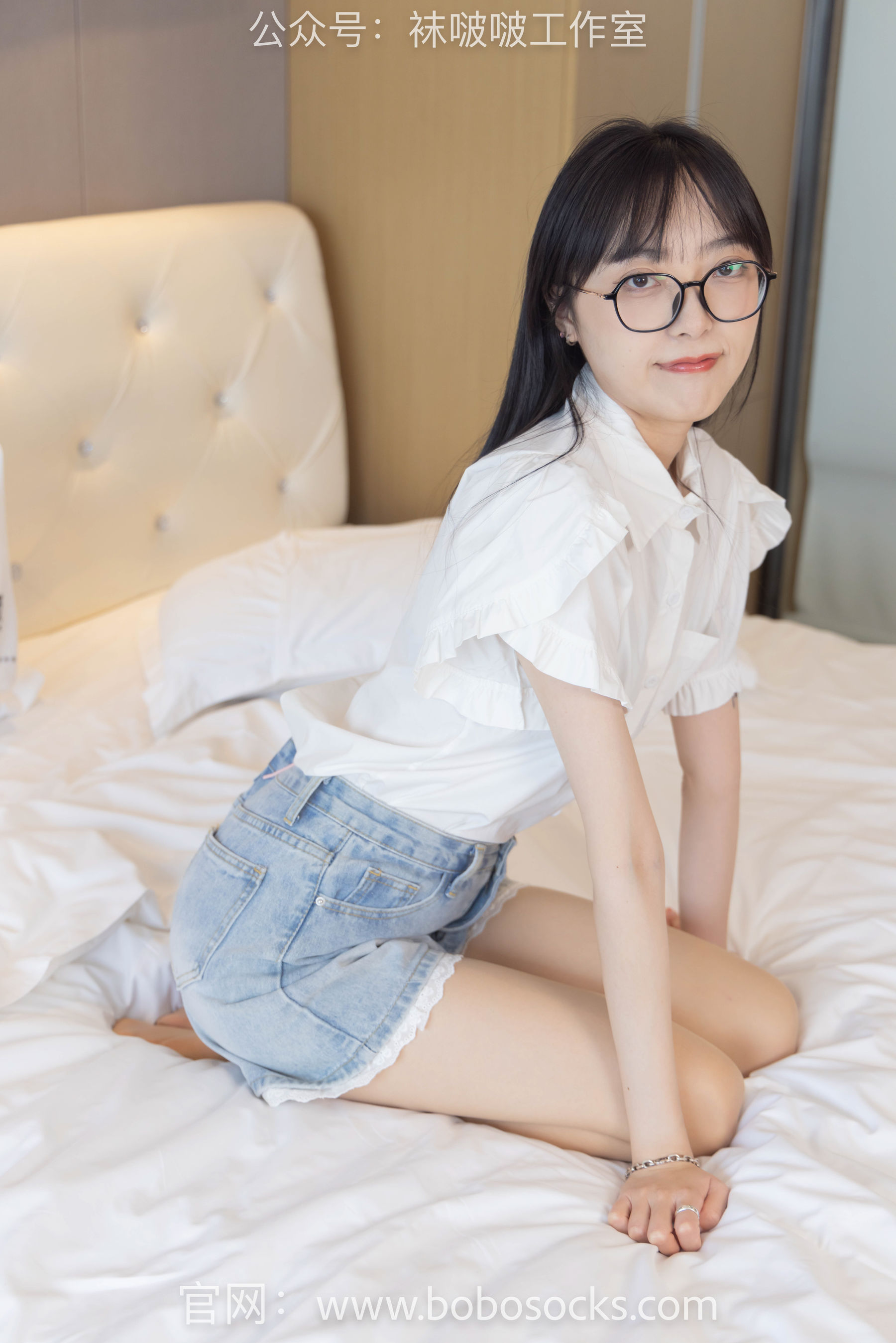 BoBoSocks袜啵啵 No.097 稚予-板鞋、玻璃丝短袜、肉丝