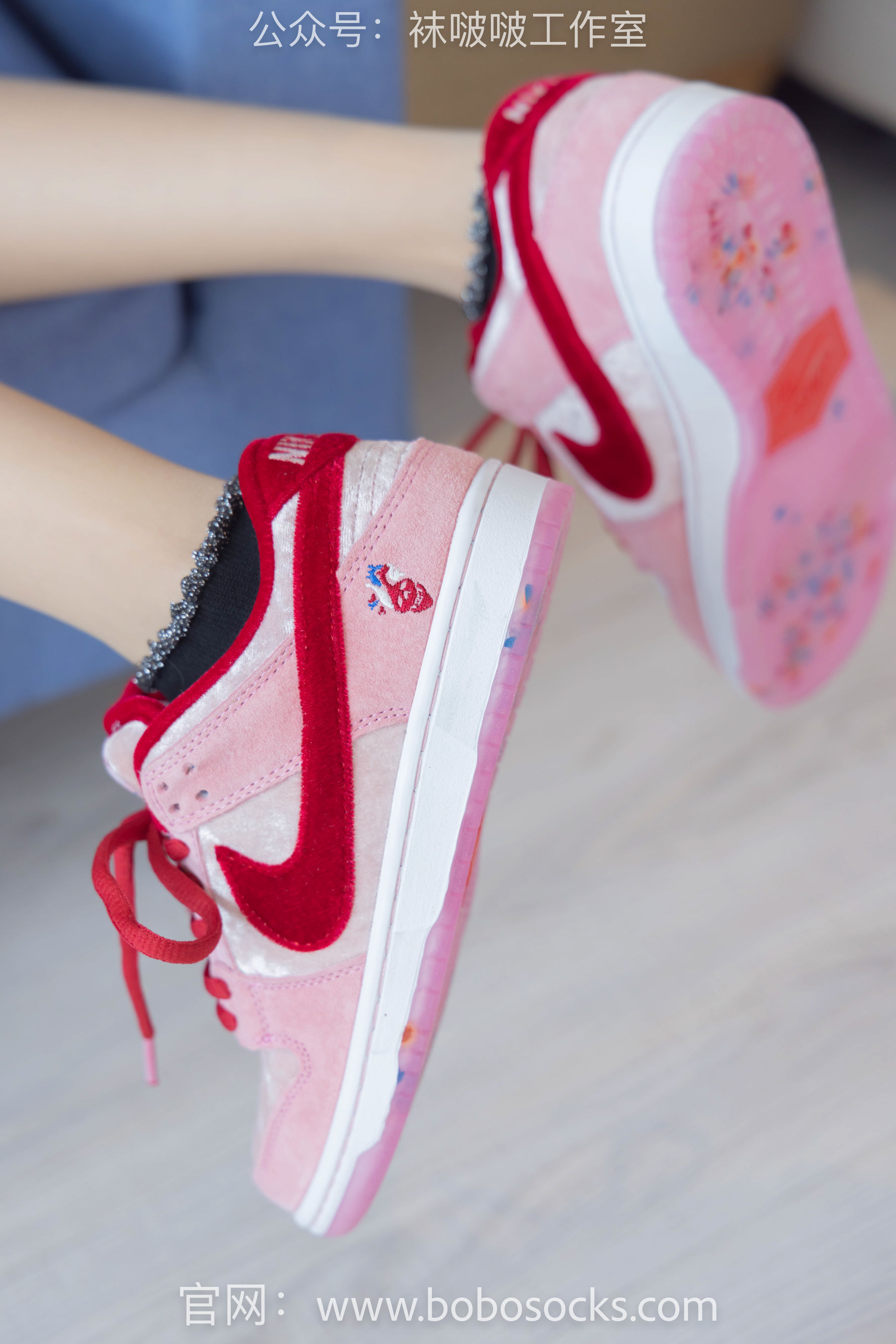 BoBoSocks袜啵啵 No.097 稚予-板鞋、玻璃丝短袜、肉丝