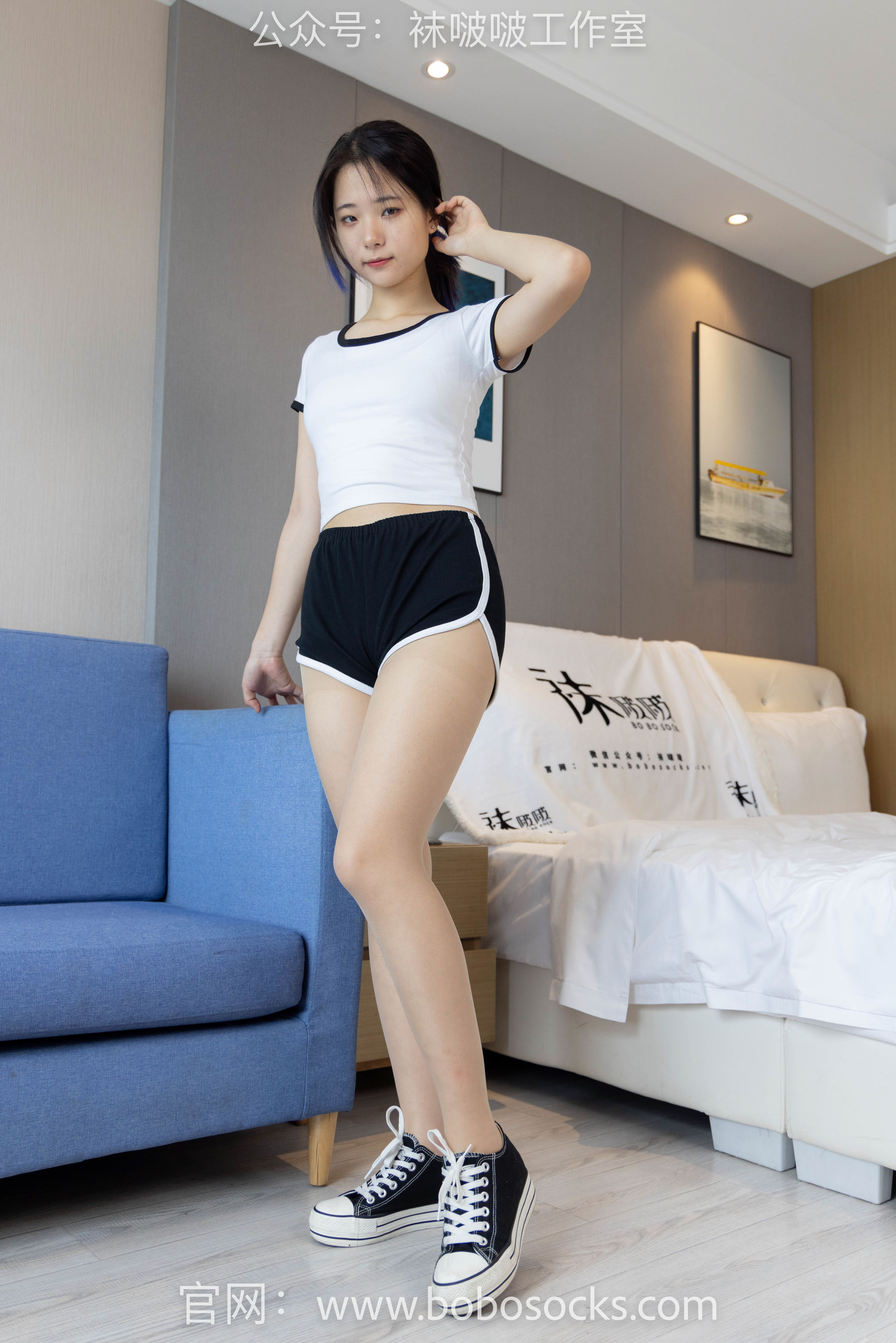 BoBoSocks袜啵啵 No.098 小淳-板鞋、肉丝