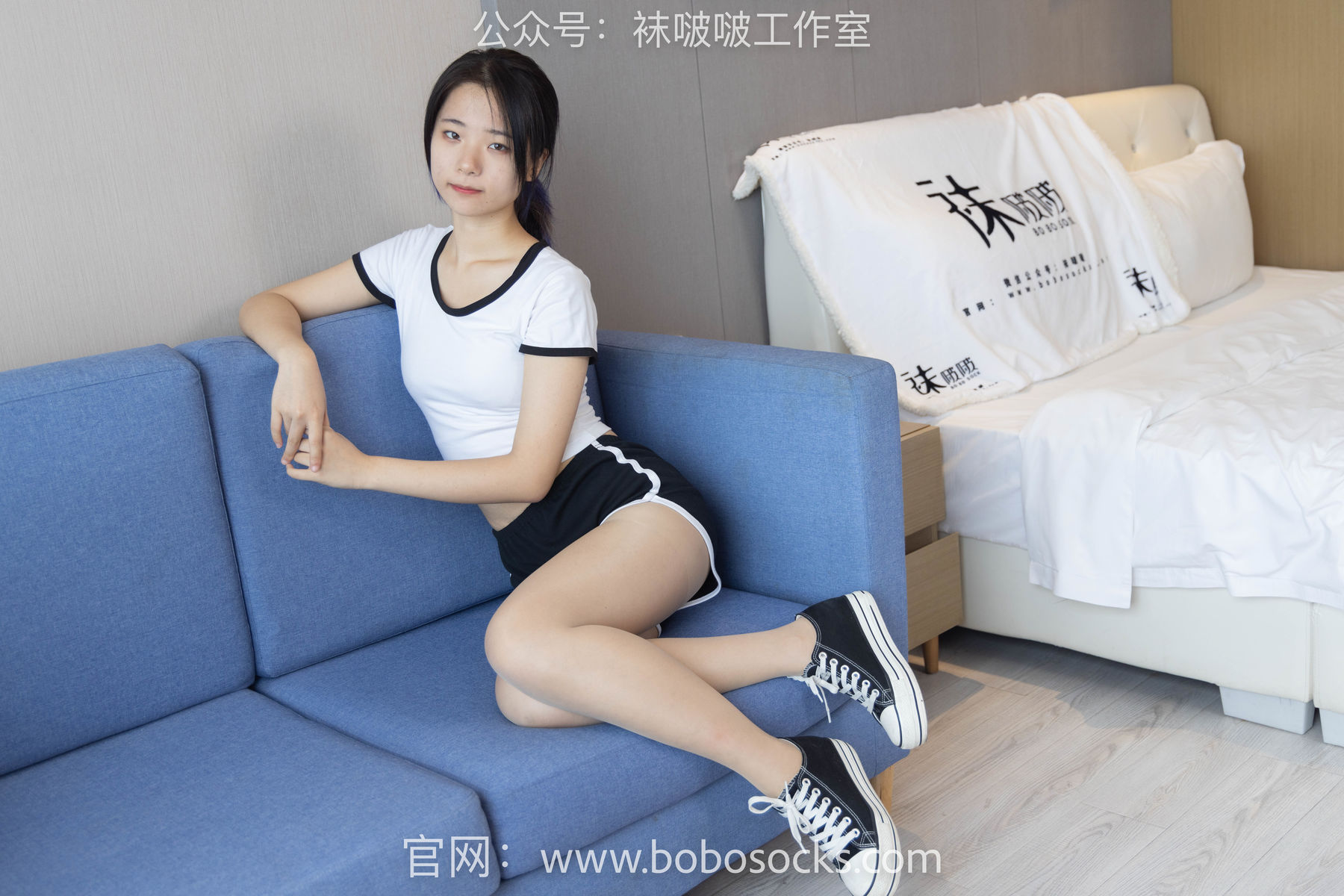 BoBoSocks袜啵啵 No.098 小淳-板鞋、肉丝