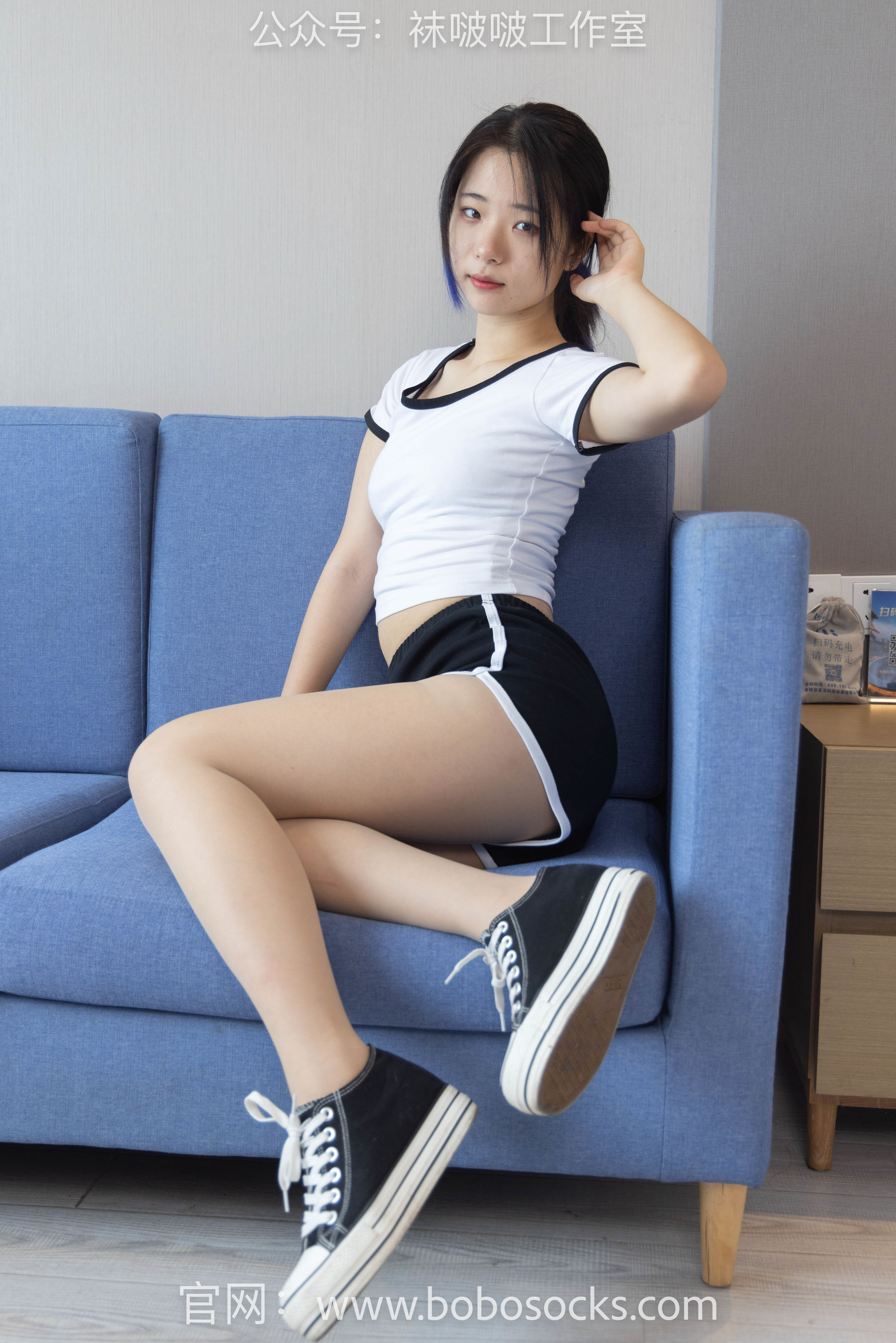 BoBoSocks袜啵啵 No.098 小淳-板鞋、肉丝