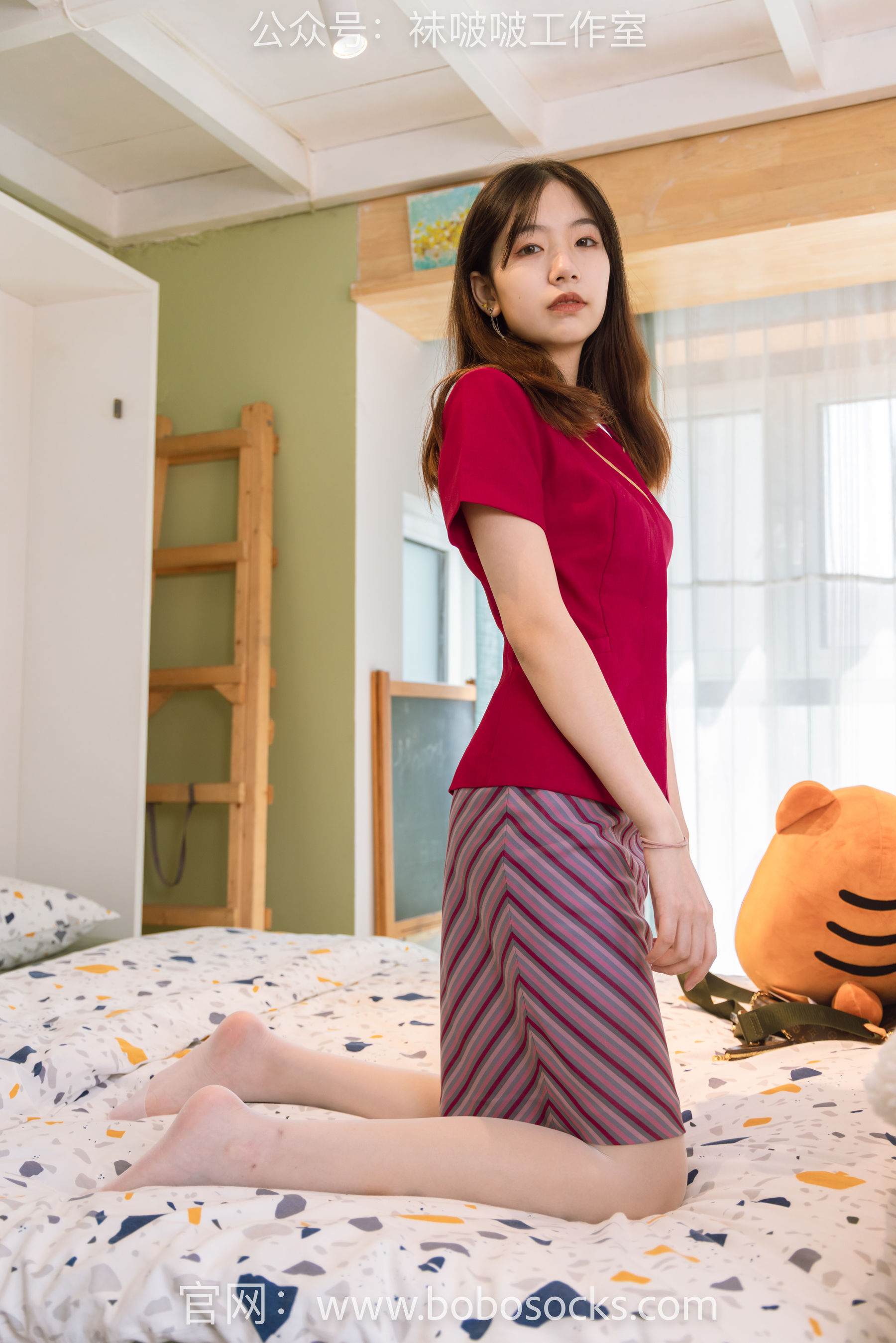 BoBoSocks袜啵啵 No.099 小甜豆-高跟鞋、黑丝、白丝