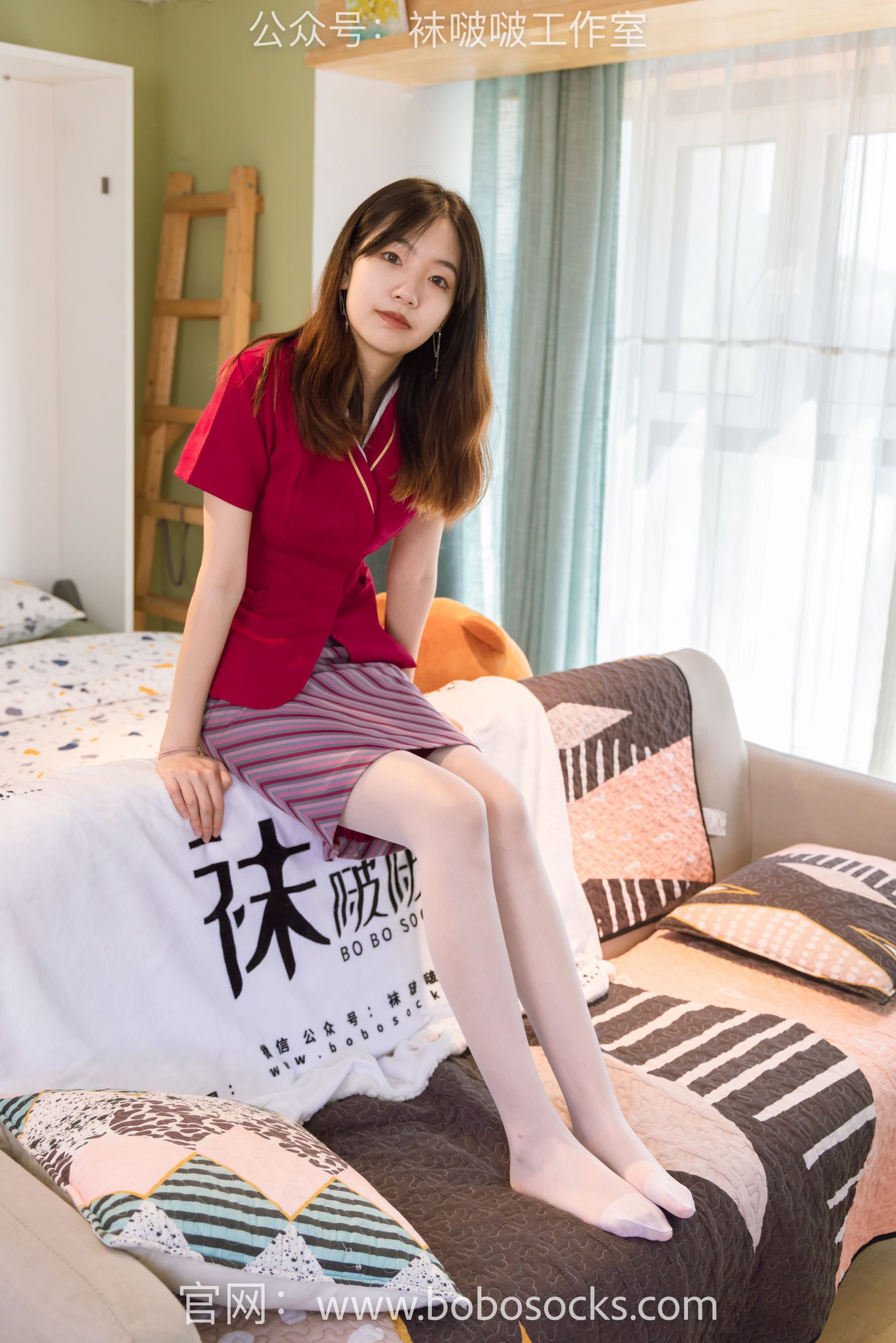 BoBoSocks袜啵啵 No.099 小甜豆-高跟鞋、黑丝、白丝
