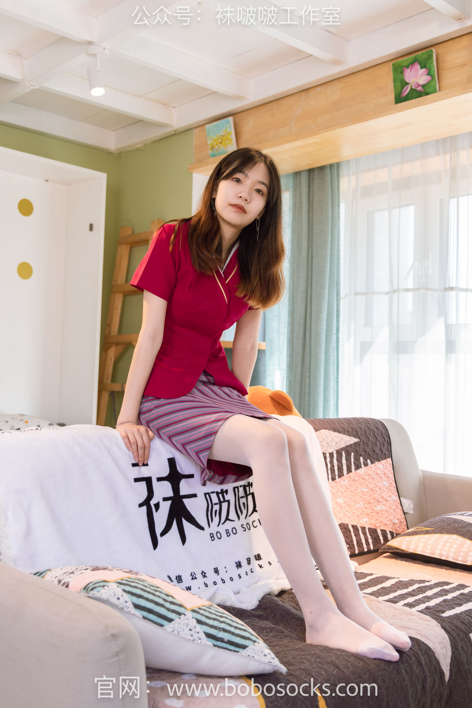 BoBoSocks袜啵啵 No.099 小甜豆-高跟鞋、黑丝、白丝