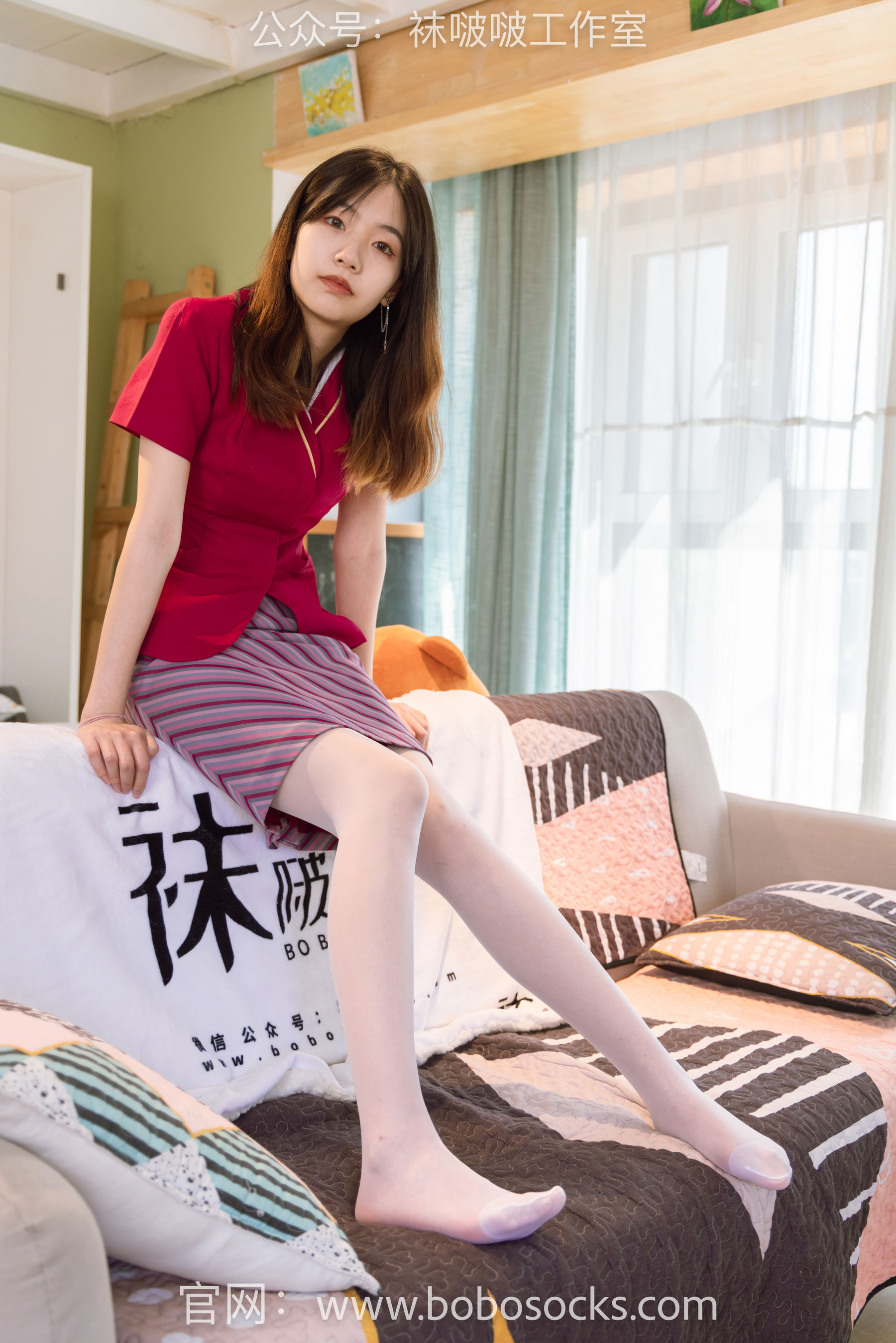 BoBoSocks袜啵啵 No.099 小甜豆-高跟鞋、黑丝、白丝
