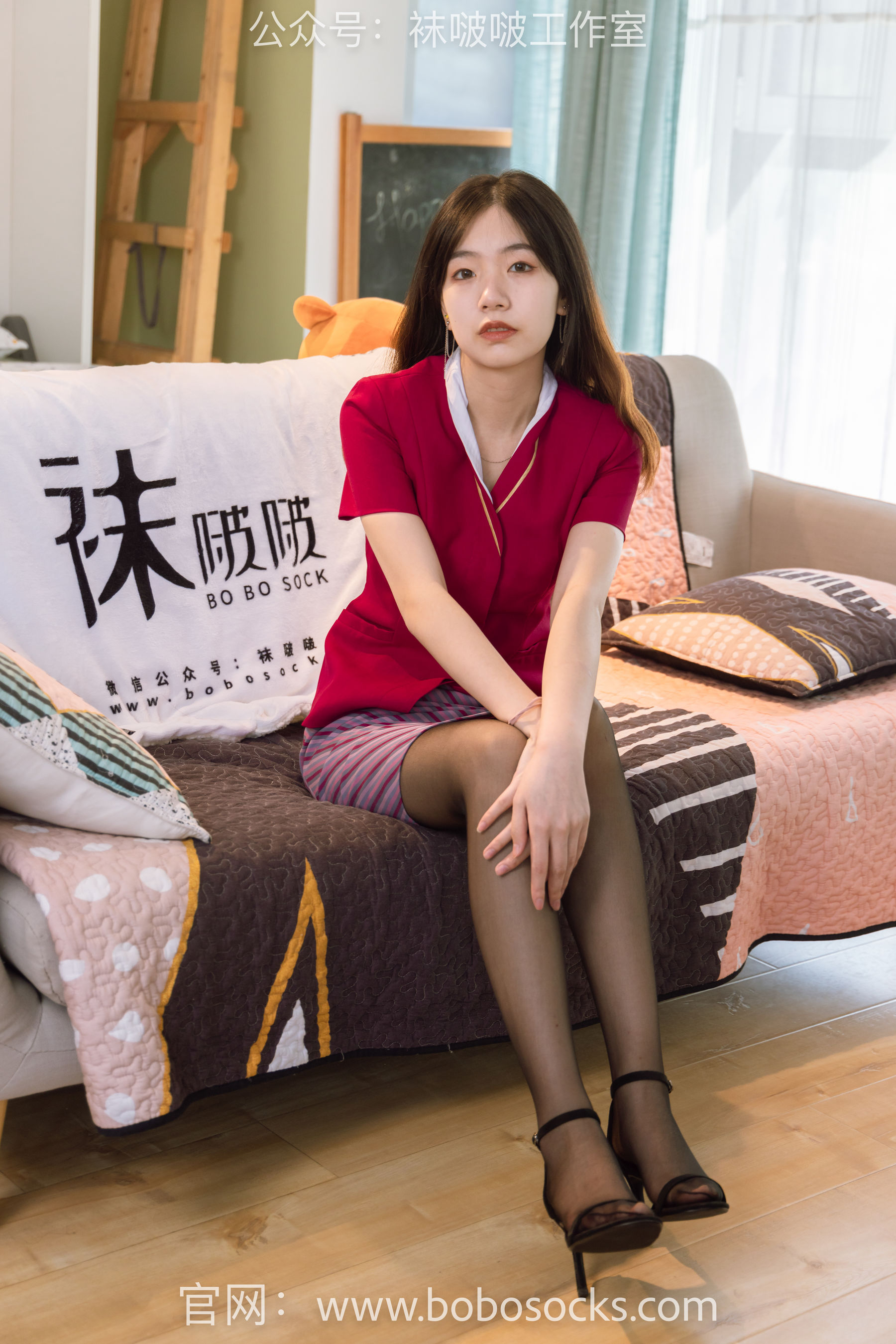 BoBoSocks袜啵啵 No.099 小甜豆-高跟鞋、黑丝、白丝