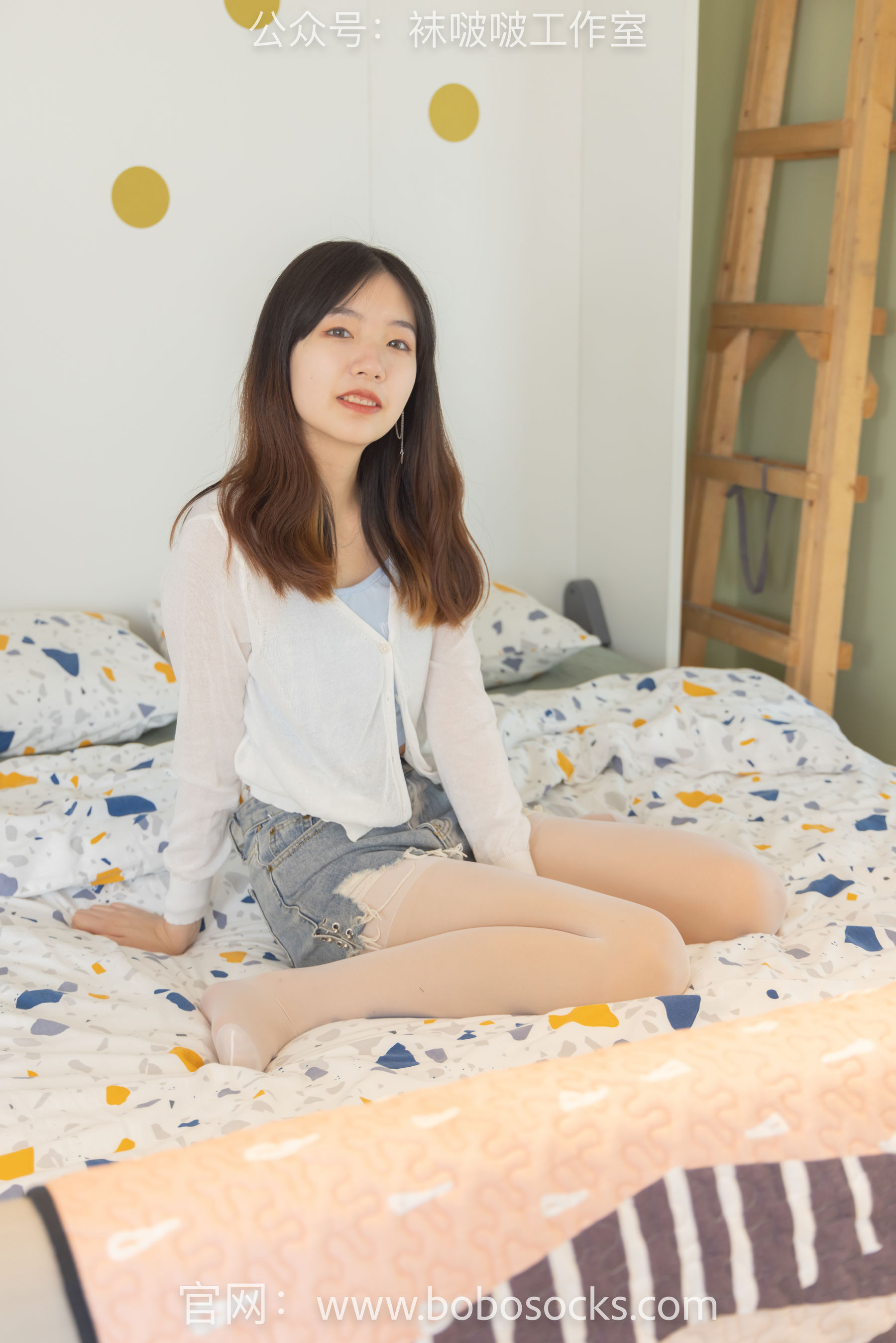 BoBoSocks袜啵啵 No.102 小甜豆-板鞋、白丝