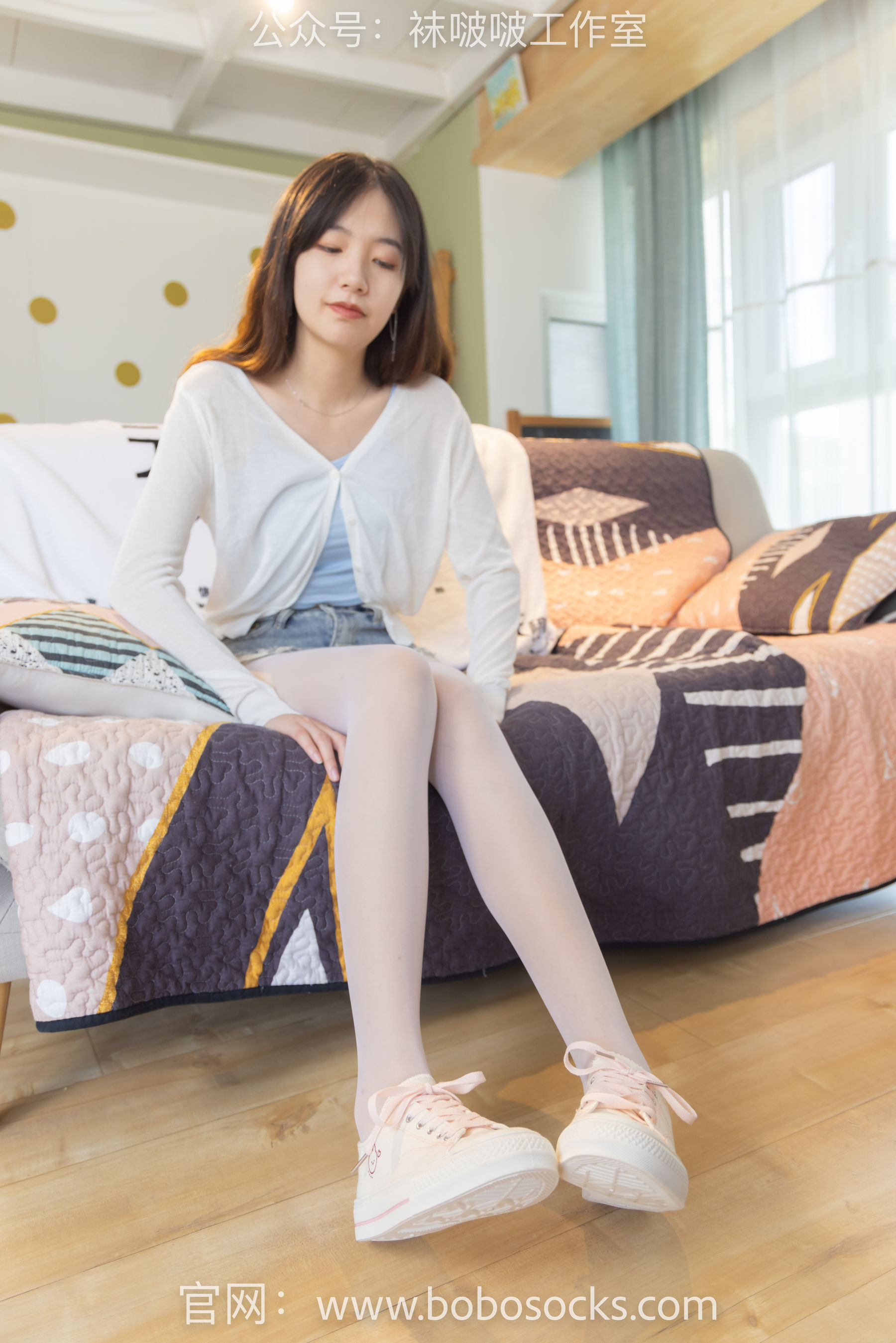BoBoSocks袜啵啵 No.102 小甜豆-板鞋、白丝