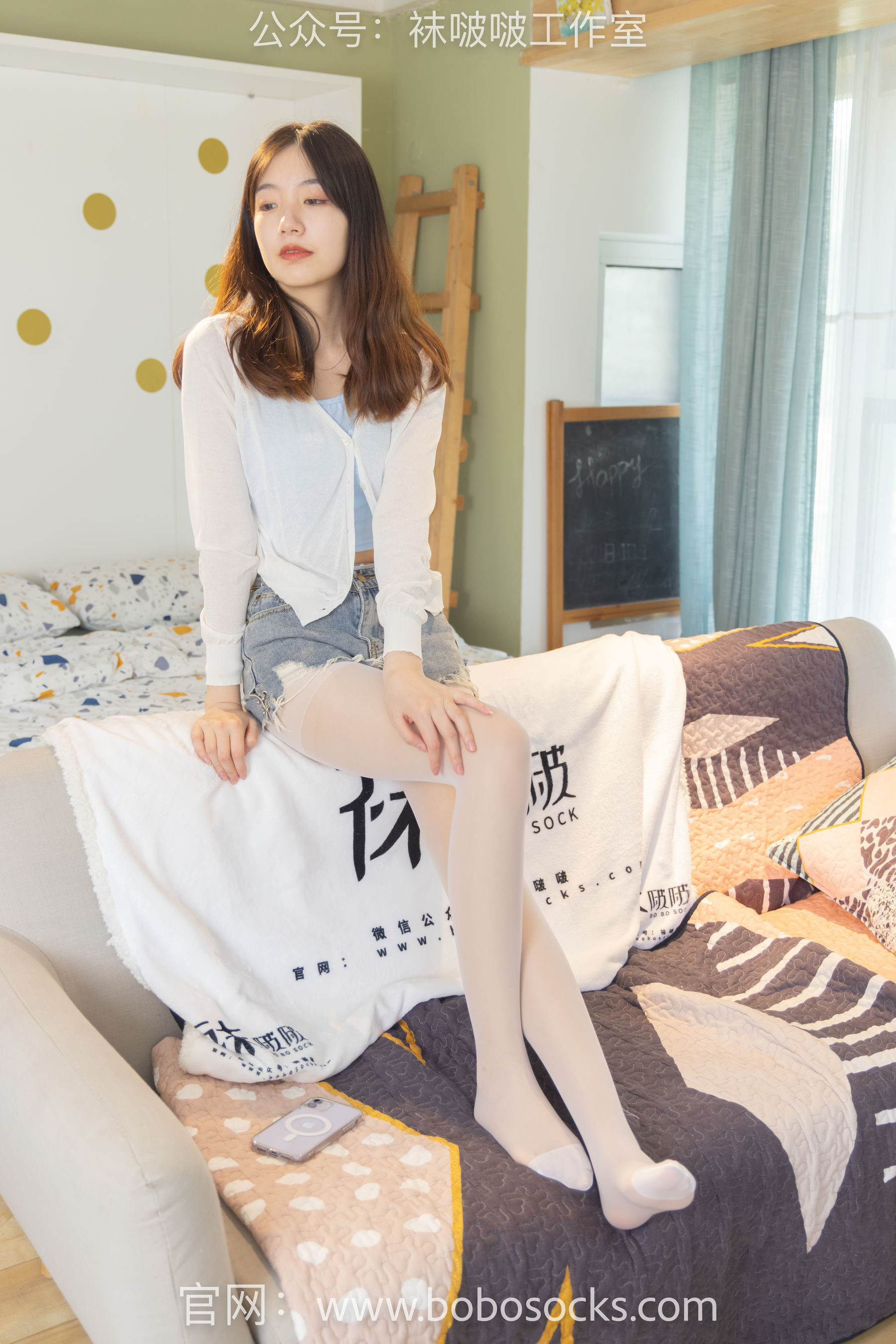 BoBoSocks袜啵啵 No.102 小甜豆-板鞋、白丝