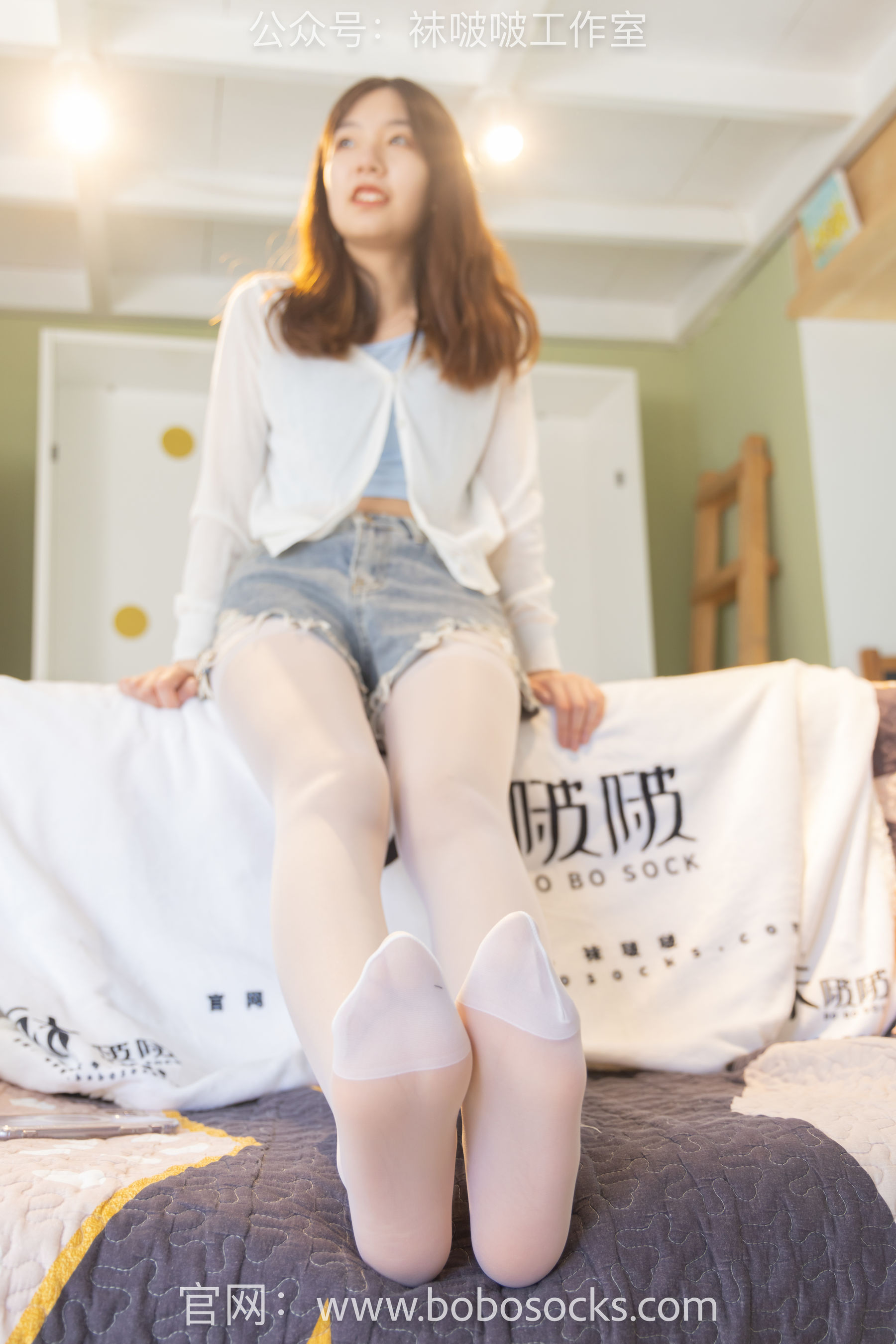 BoBoSocks袜啵啵 No.102 小甜豆-板鞋、白丝
